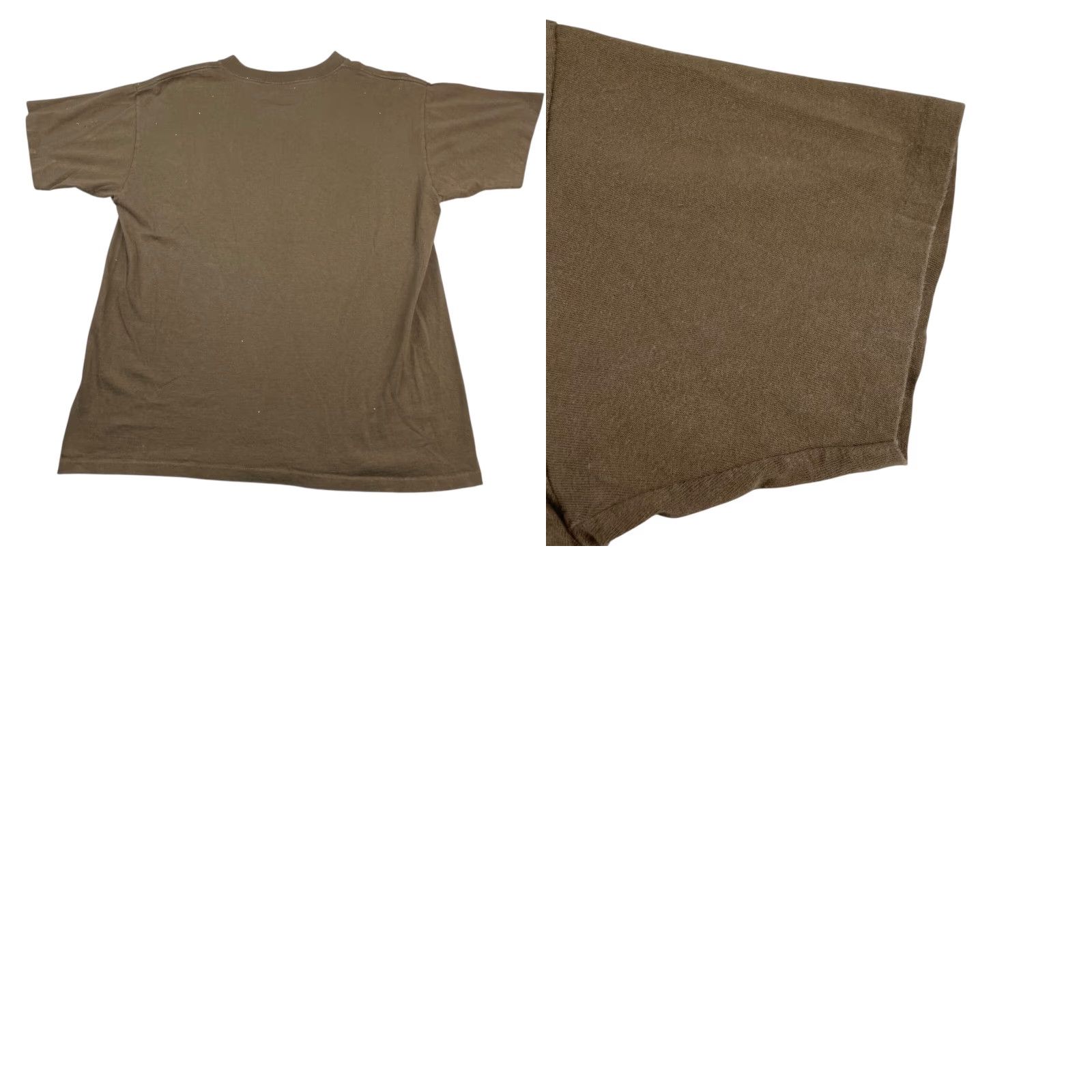 Harley Davidson VINTAGE Harley-Davidson T-Shirt 1990 3D Emblem Live To Ride Single Stitch Brown Large Mens USA 90s Biker Graphic Tee Shirt Size US L / EU 52-54 / 3 - 9 Thumbnail
