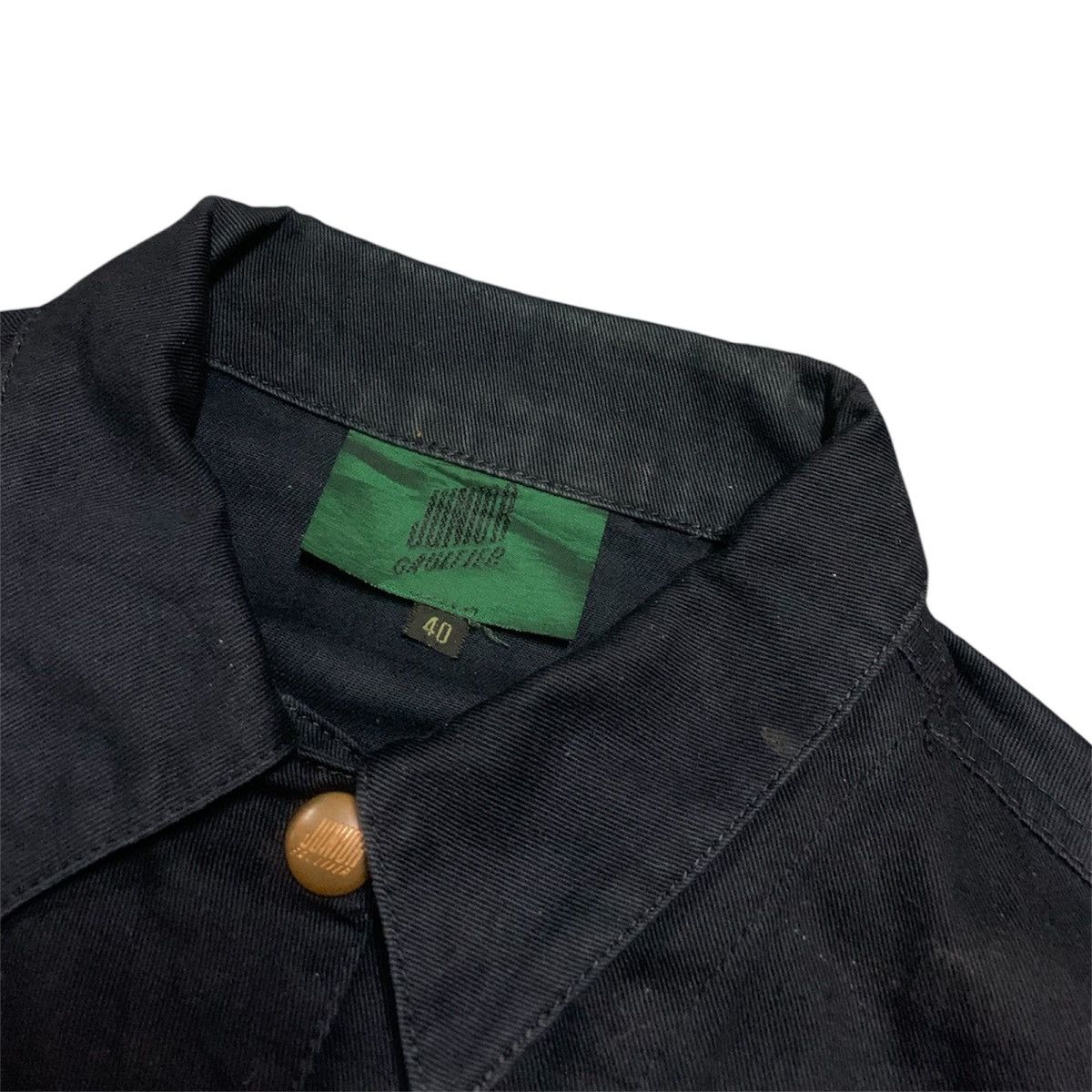 Jean Paul Gaultier Vintage 90's Junior Gaultier Embroidered Cropped Jacket Size M / US 6-8 / IT 42-44 - 8 Thumbnail
