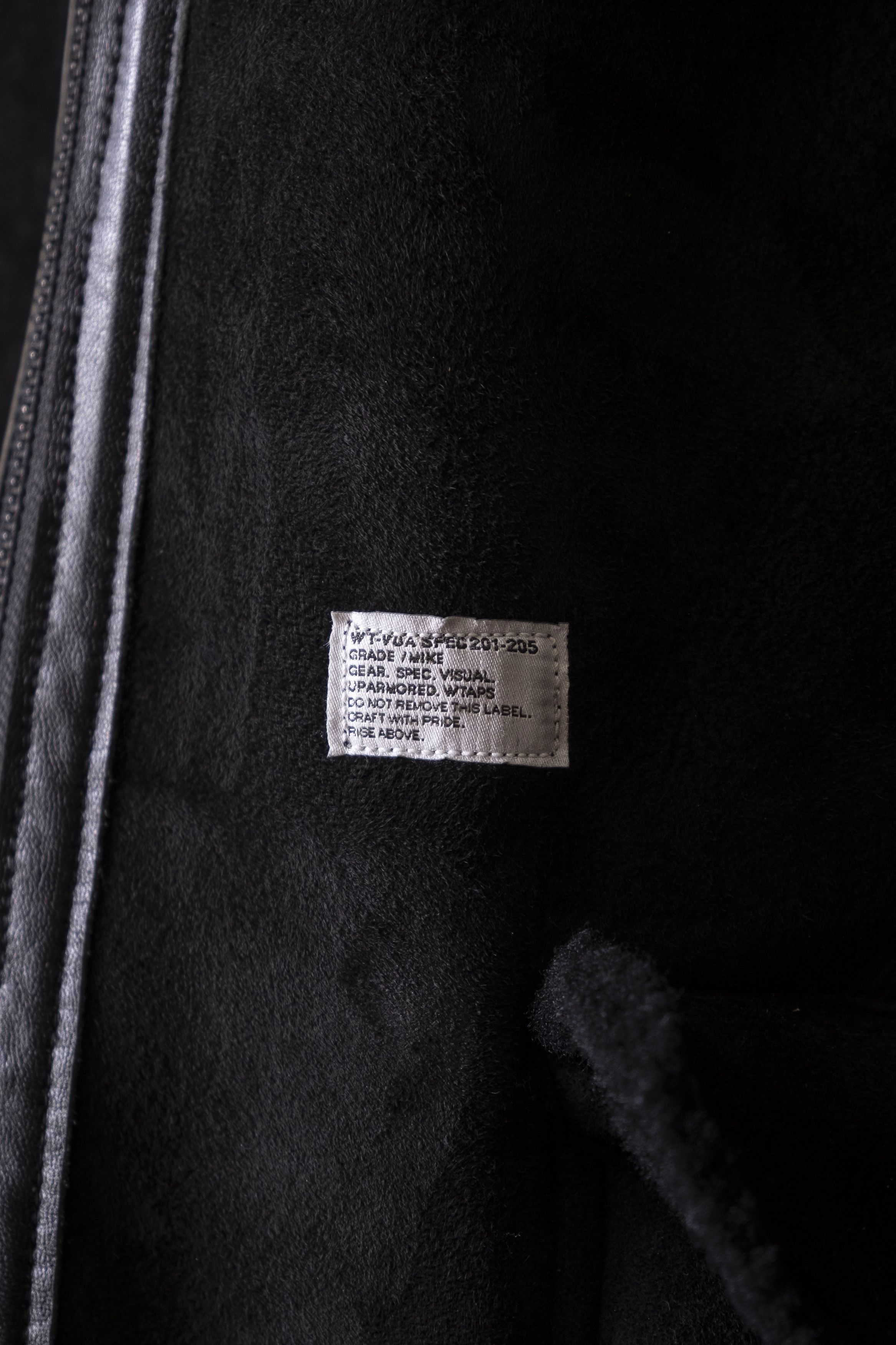 Wtaps Black Shearling Mouton Jacket Size US M / EU 48-50 / 2 - 5 Thumbnail