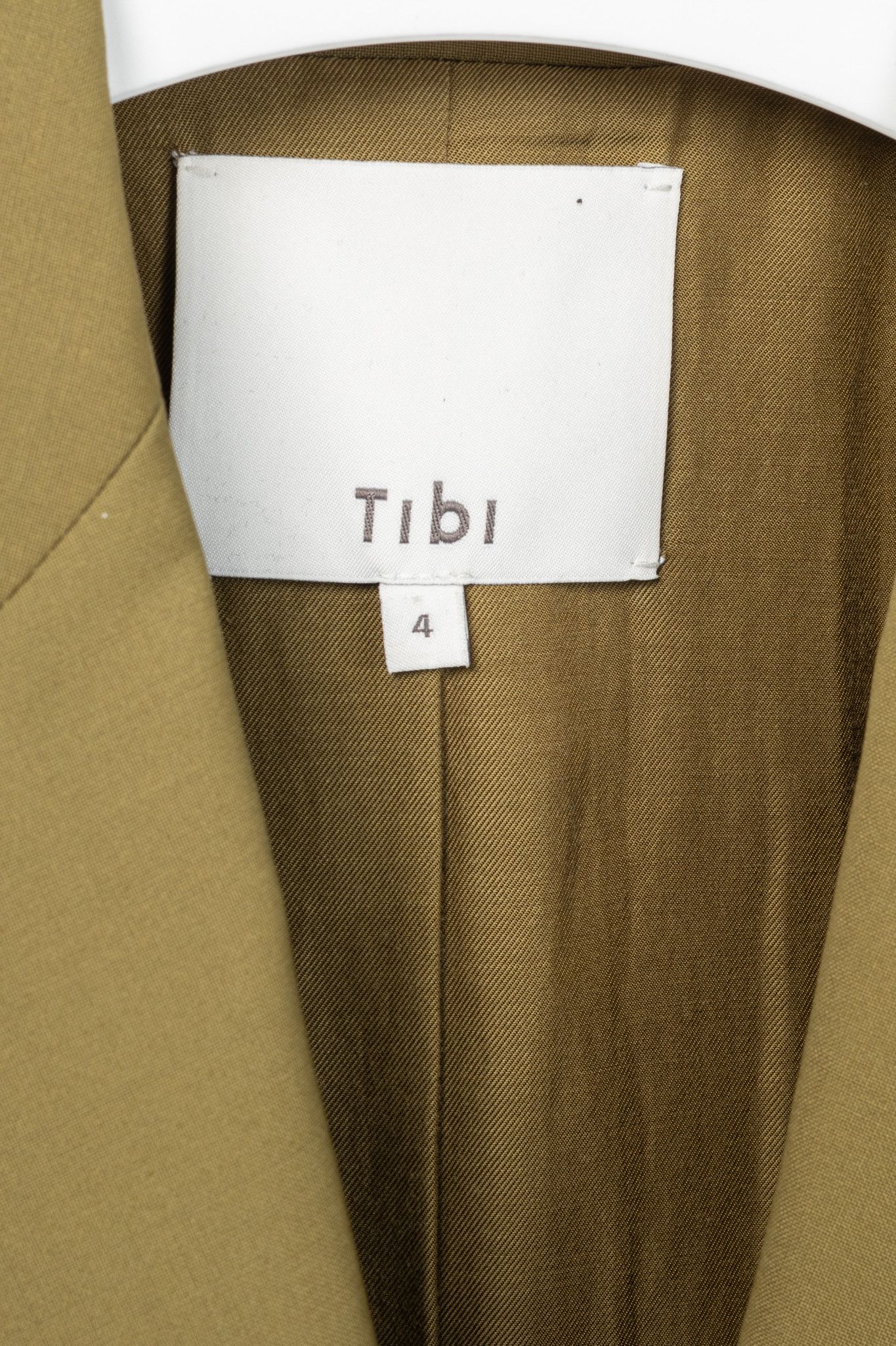 Tibi Tibi Max Dark Hazel Tropical-Wool Blazer Size S / US 4 / IT 40 - 4 Thumbnail