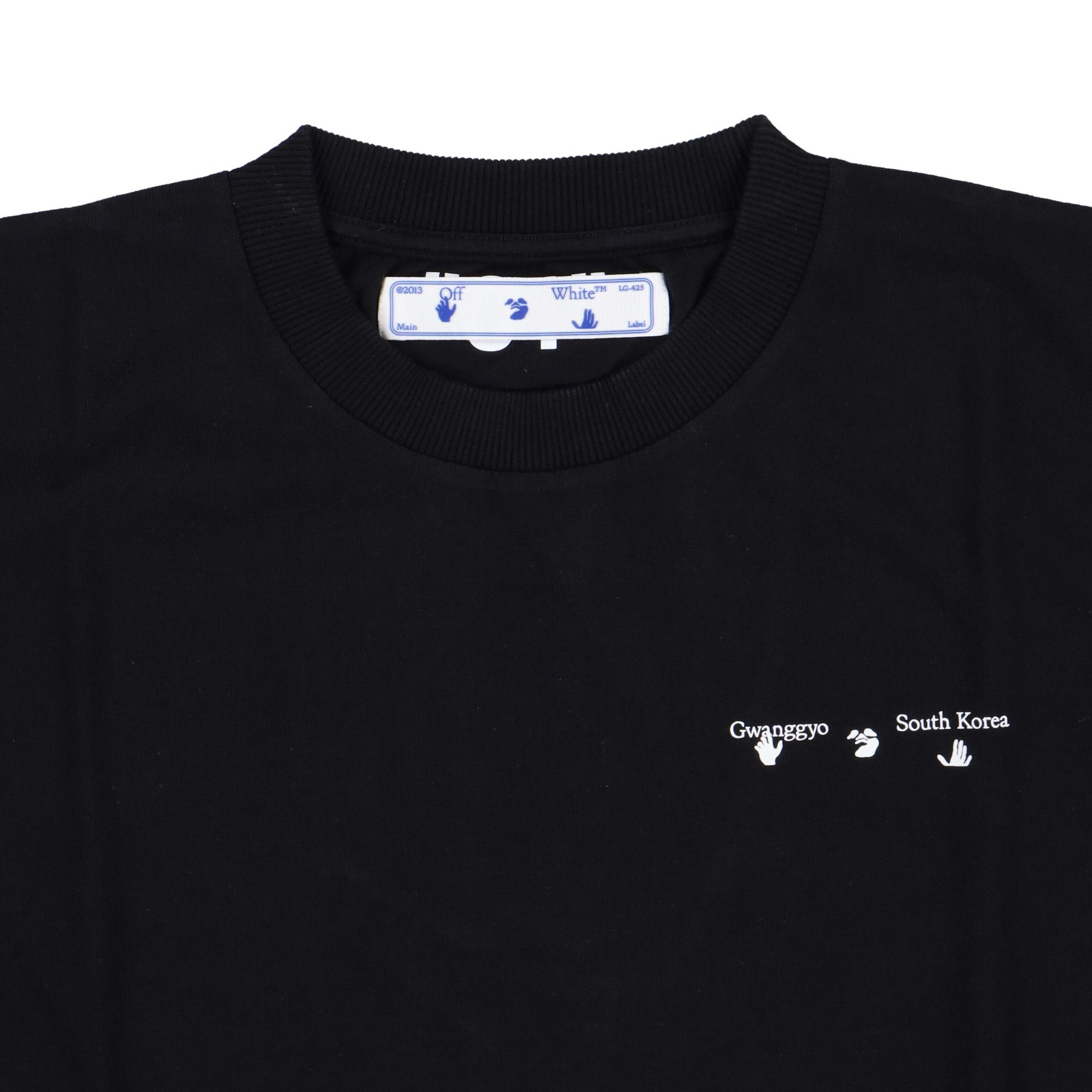 Off-White Black Gwanggyo Exclusive Arrows T-Shirt Size US M / EU 48-50 / 2 - 3 Thumbnail