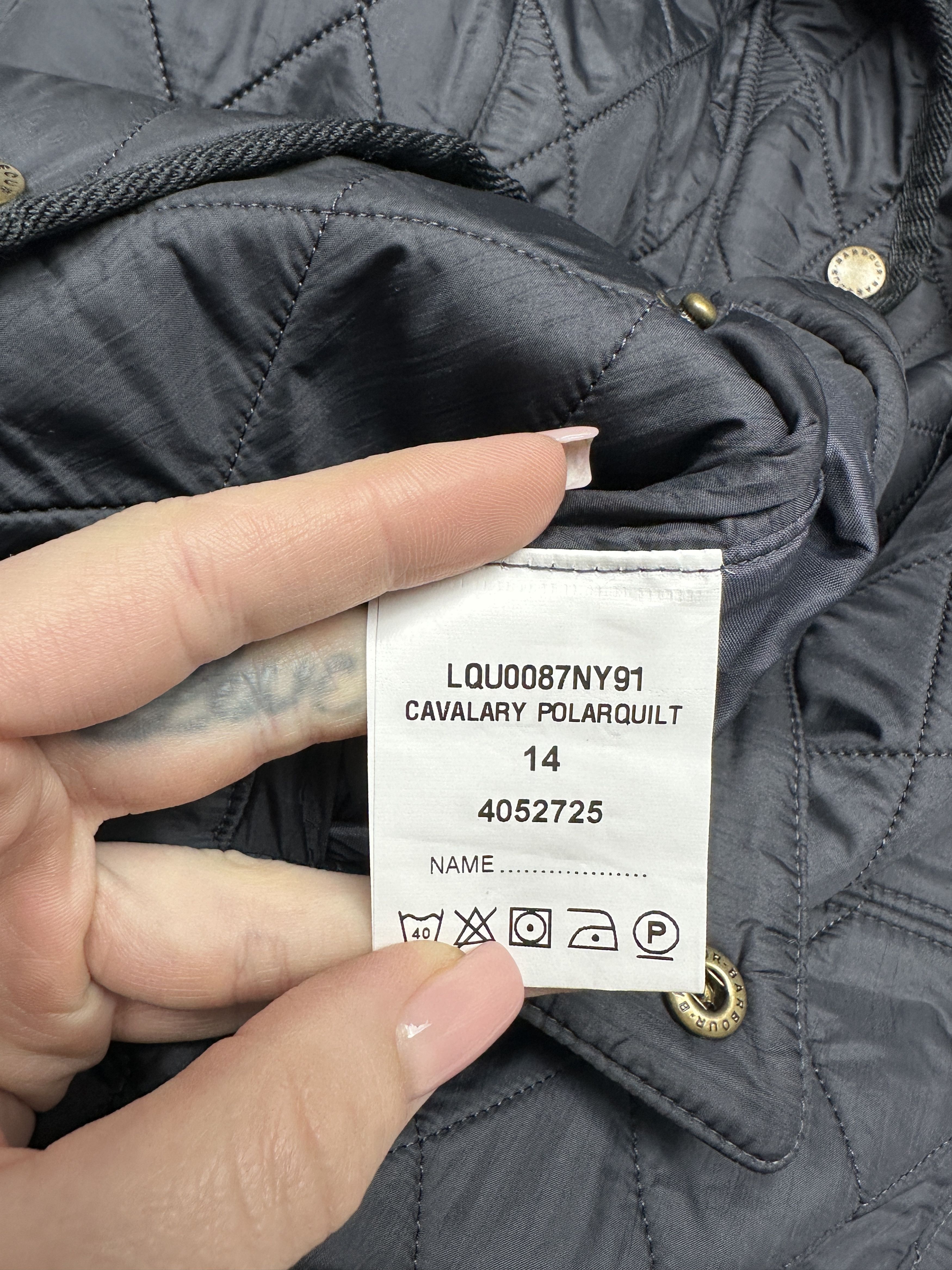 Barbour Barbour Vintage Cavalary Polarquilt Womens Quilted Jacket Size L / US 10 / IT 46 - 6 Thumbnail