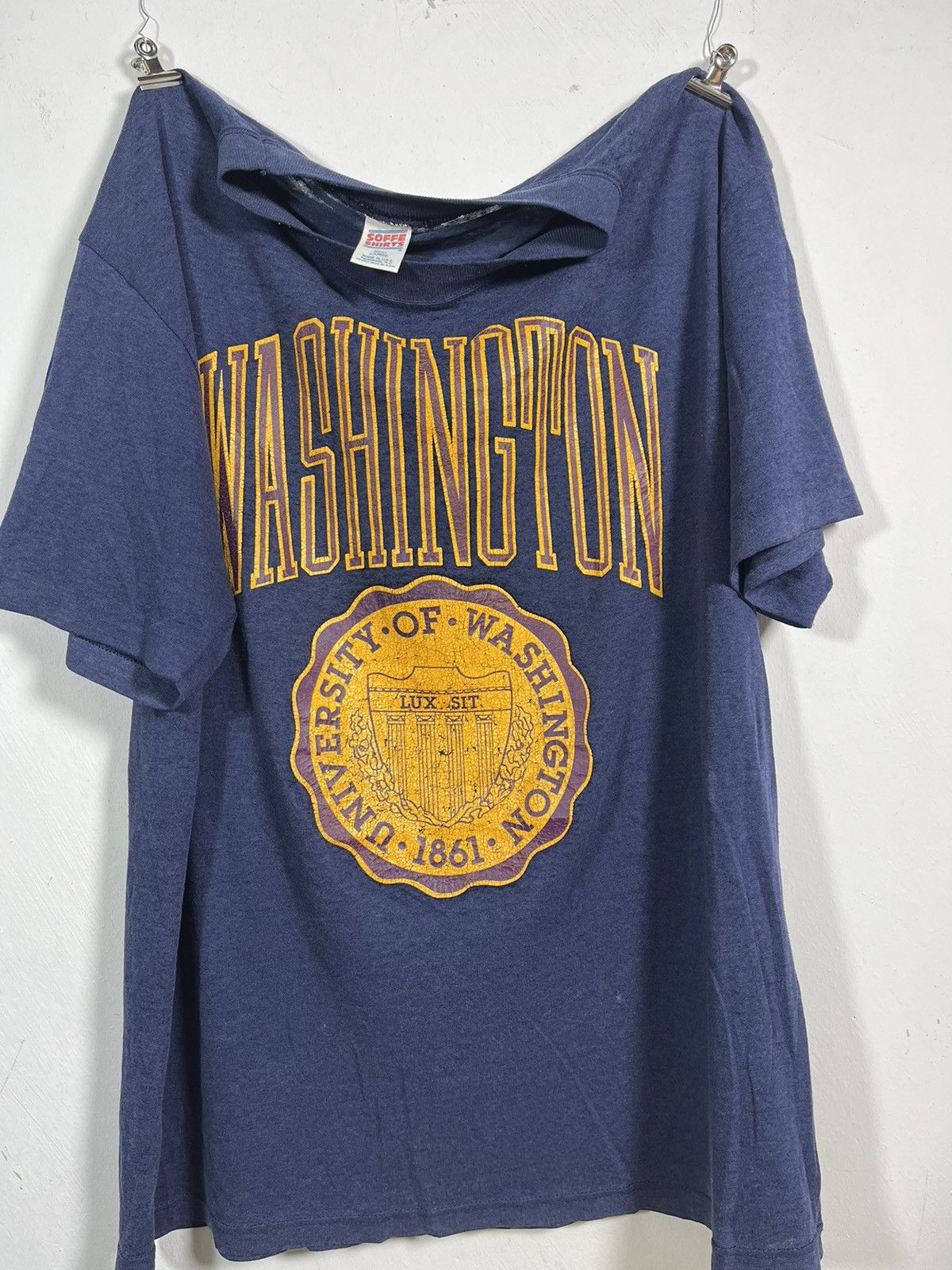 Soffe VINTAGE SOFFE OF UNIVERSITY WASHINGTON Size US L / EU 52-54 / 3 - 1 Thumbnail
