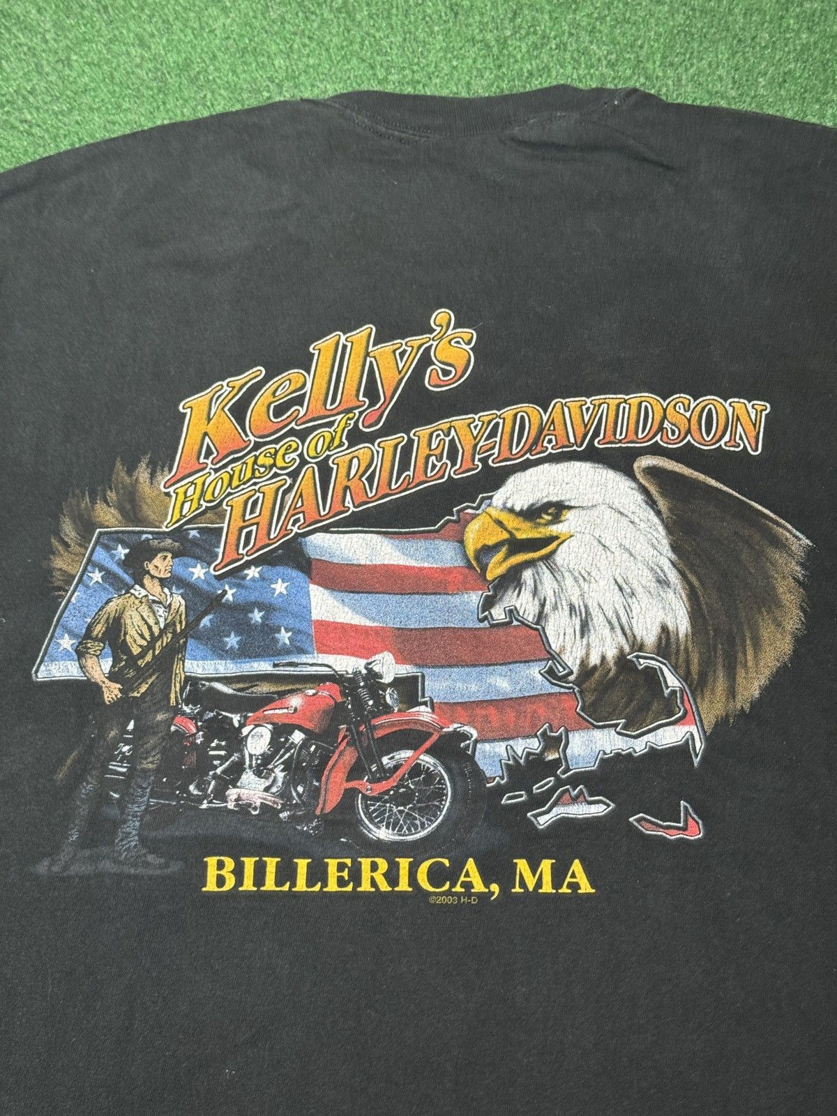 Harley Davidson Vintage Harley Davidson Y2K Biker Motorcycle XL T Shirt Size US XL / EU 56 / 4 - 4 Thumbnail