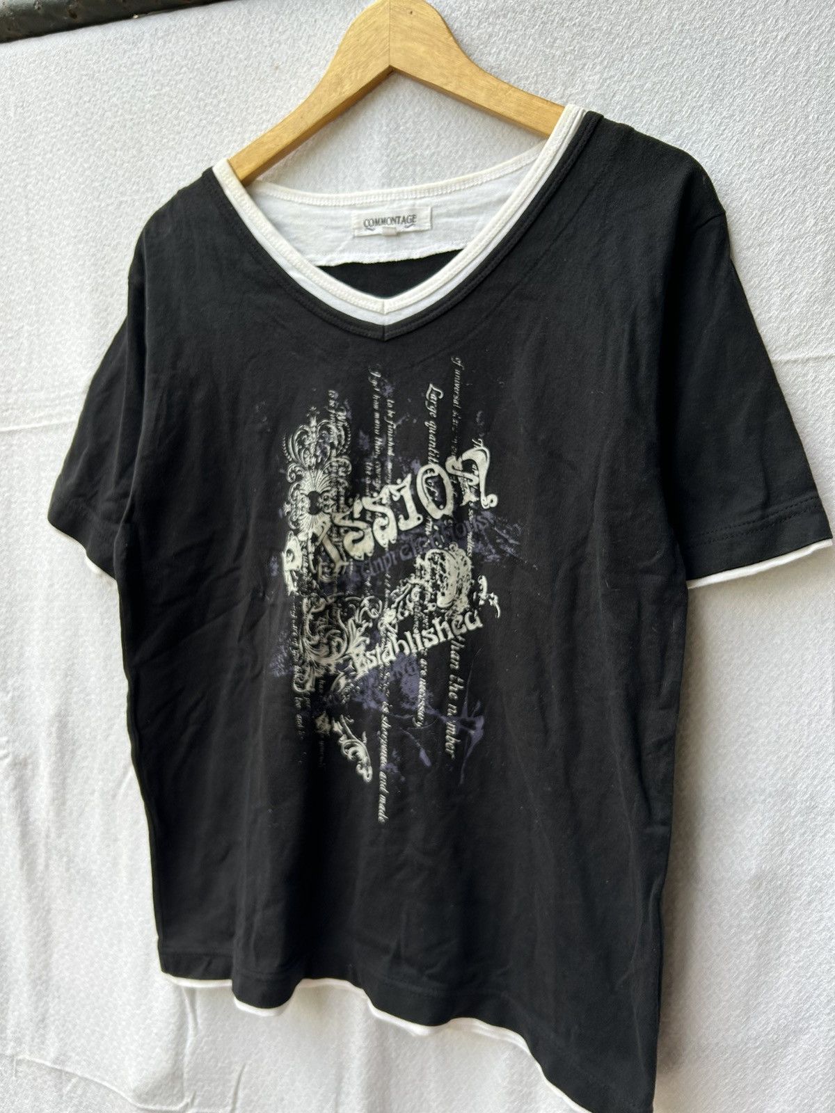 If Six Was Nine × Japanese Brand × Le Grande Bleu (L.G.B.) 💸BINDINGOFFER💸Commontage pission establishea poem tees Size US L / EU 52-54 / 3 - 3 Thumbnail