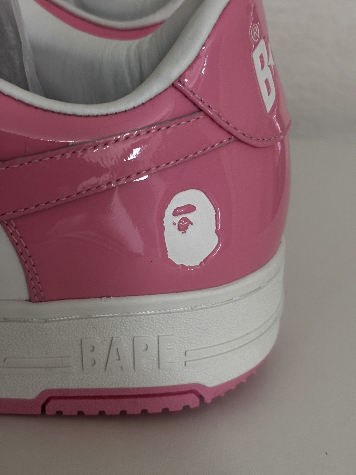 Bape Authentic ape bape bape sta #5 pink 10 new bapesta Size US 10 / EU 43 - 10 Thumbnail
