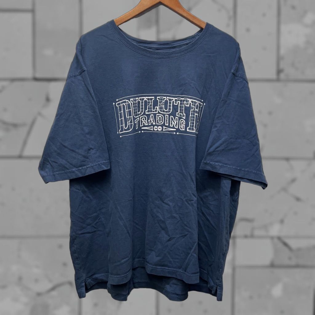 Vintage Duluth T-Shirt Mens 2XL Blue Relaxed Fit T-Shirt Men Size 2XL Blue Duluth Relaxed Fit T-Shirt Mens 2XL Size US XXL / EU 58 / 5 - 1 Thumbnail