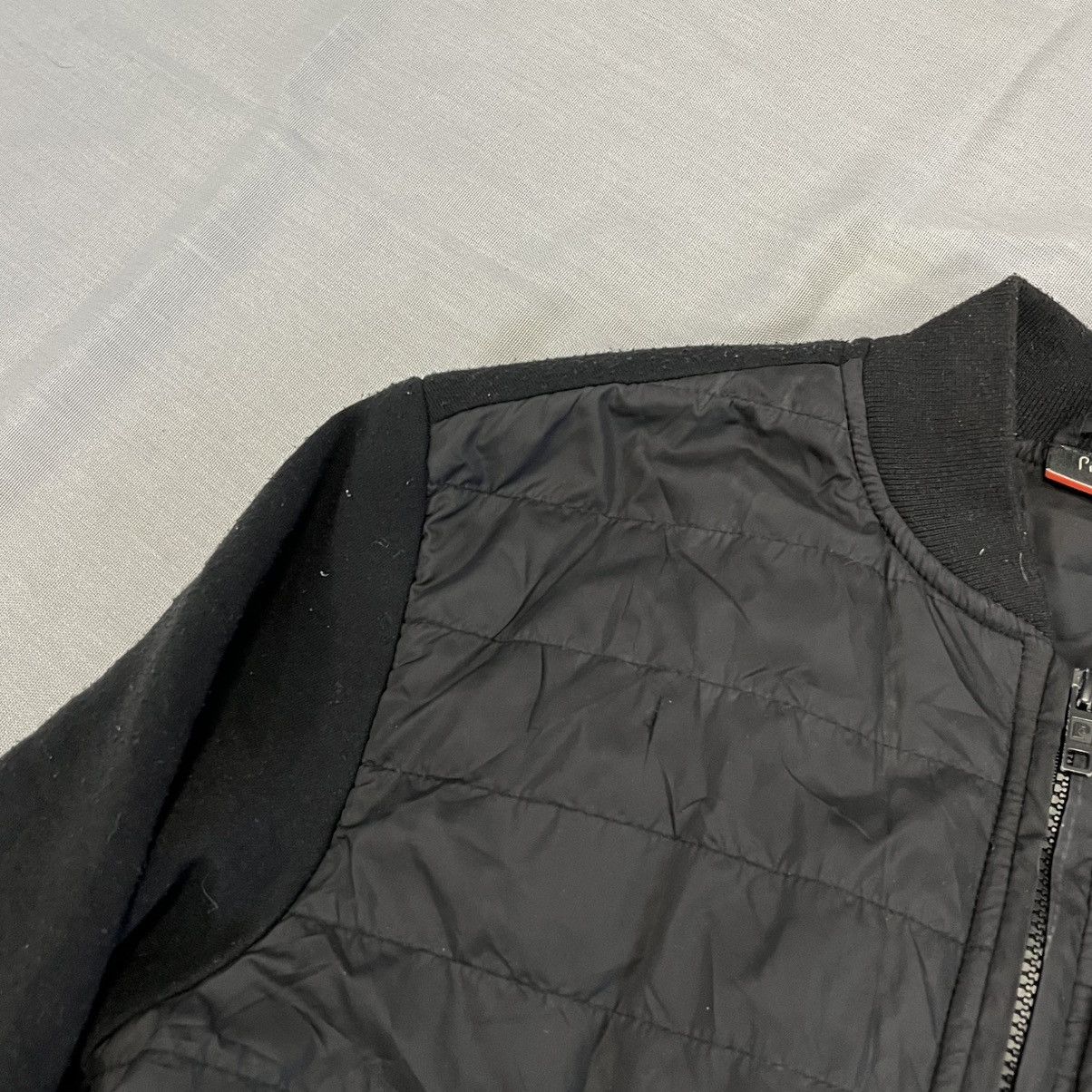 Pierre Cardin Black quilted bomber jacket Pierre Cardin Size US M / EU 48-50 / 2 - 4 Thumbnail