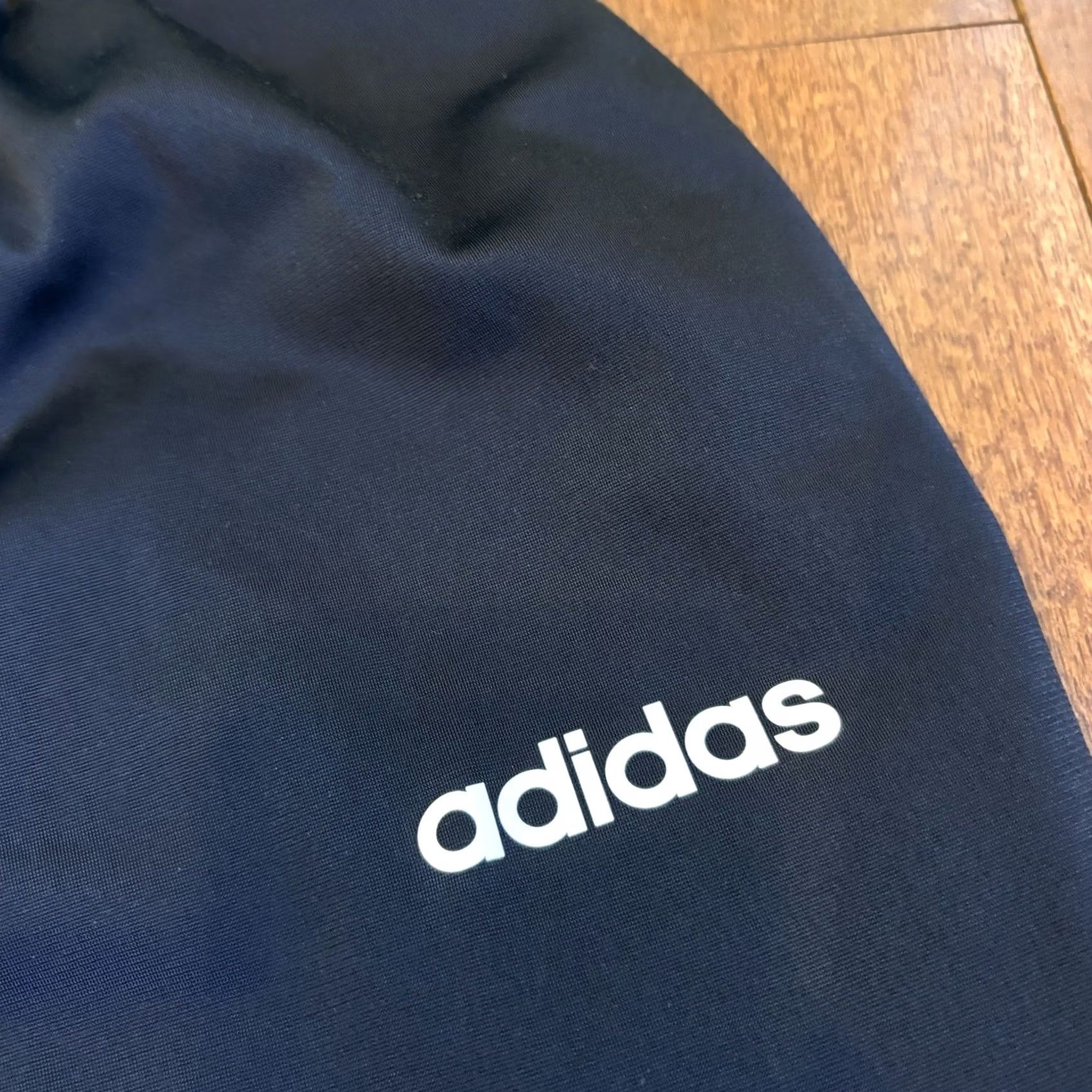 Adidas Mens Adidas Essentials Snap Pants Navy Blue White DV3226 S 30" sz Size US 29 - 5 Thumbnail