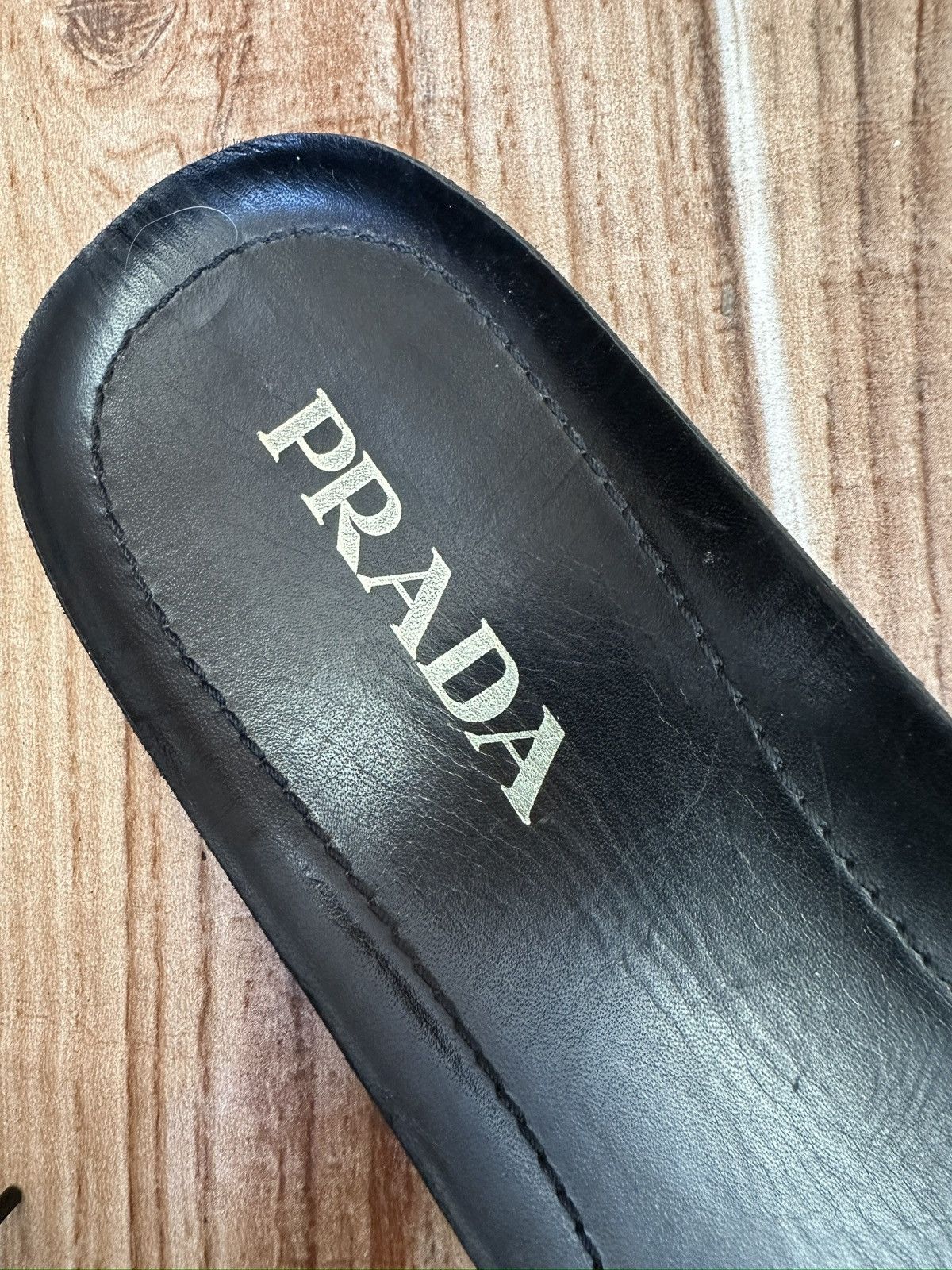 Prada AW15 Runway 2EG129 Show Wave Burgundy Derby Shoes Size US 10 / EU 43 - 15 Thumbnail