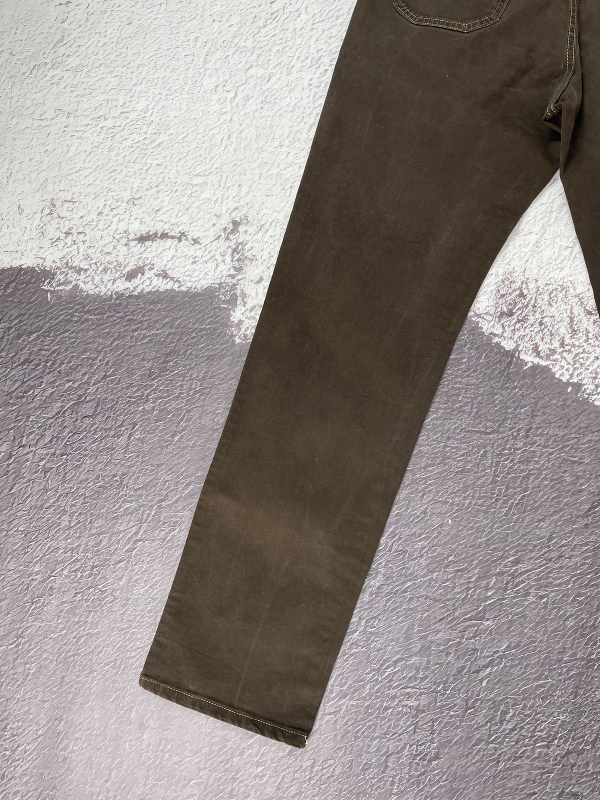 Jeckerson Jeckerson vintage brown smart casual denim pants Size US 34 / EU 50 - 18 Thumbnail