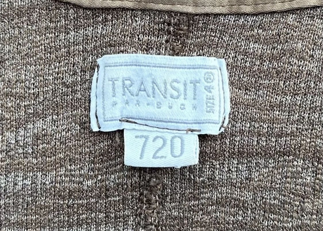 Transit Transit Par Such Linen Cardigan Sweater Jumper Women's 4 Size L / US 10 / IT 46 - 6 Thumbnail