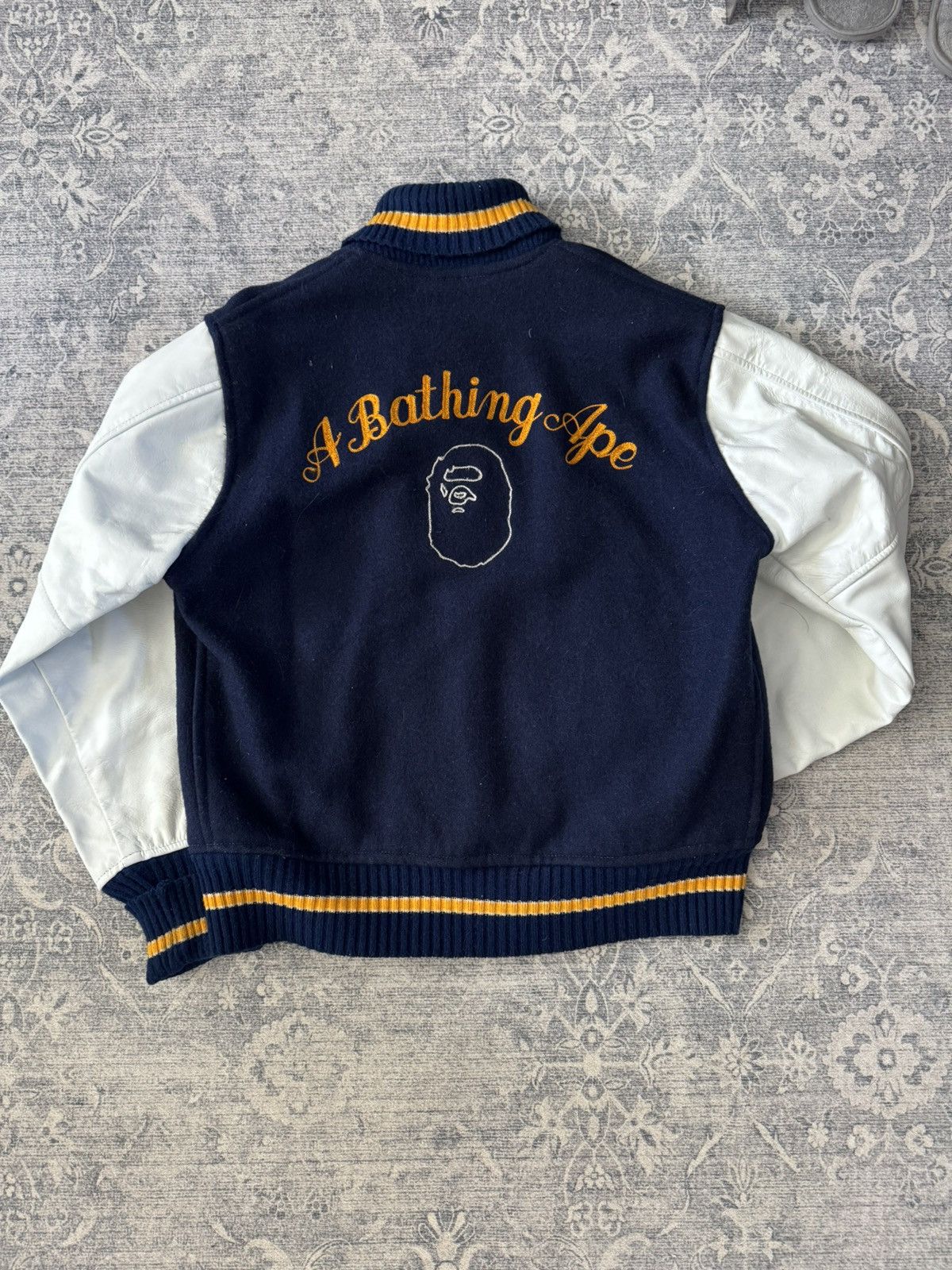 Bape Vintage Bape Varsity Jacket (1996/1997) Size US S / EU 44-46 / 1 - 3 Thumbnail