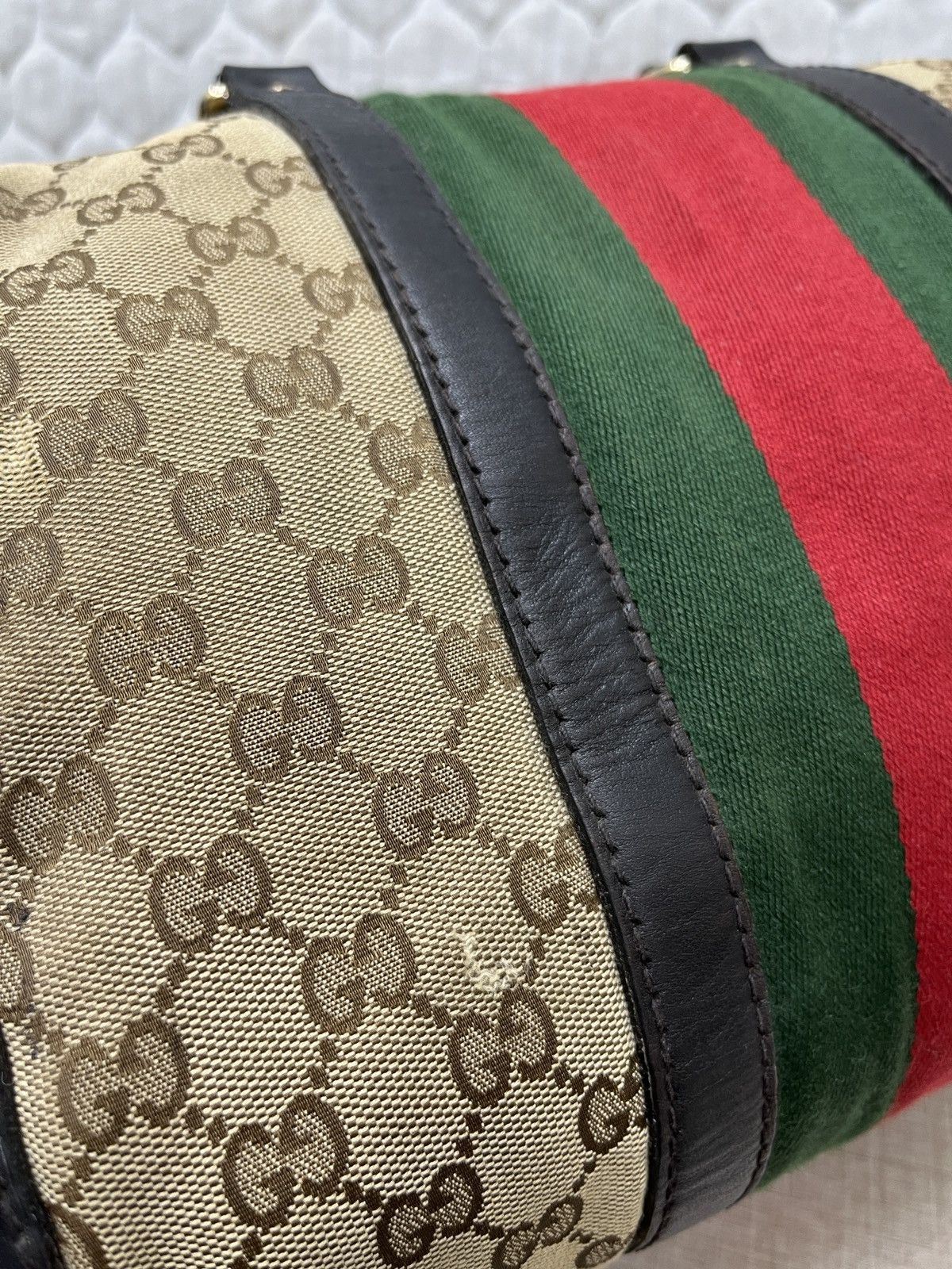 Gucci 🔥🔥🔥STEALS GUCCI BOSTON BAG Size ONE SIZE - 15 Thumbnail