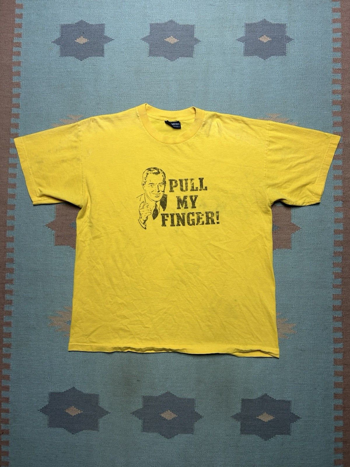 Vintage y2k graphic t shirt pull my finger funny joke hot topic XL Size US XL / EU 56 / 4 - 1 Thumbnail