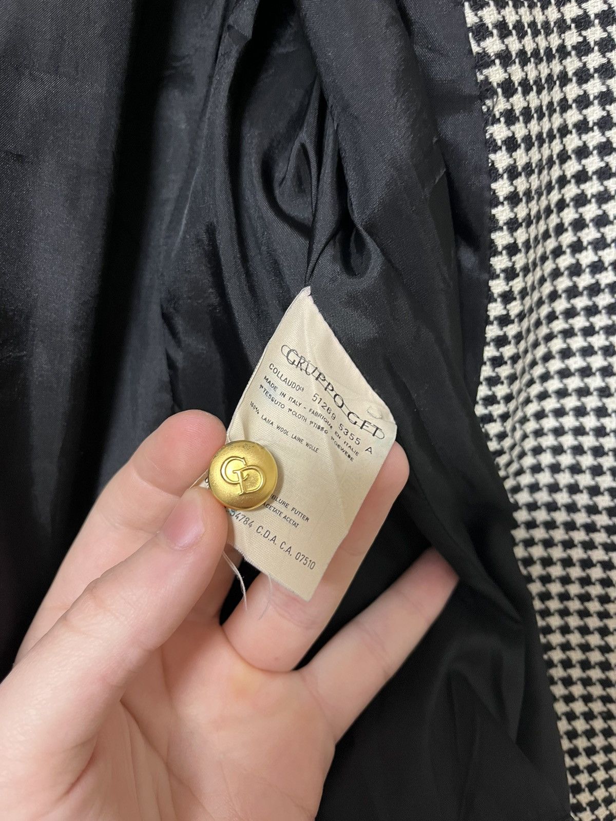 Dior × Vintage Vintage Dior 2 Wool Jacket Size M / US 6-8 / IT 42-44 - 7 Thumbnail