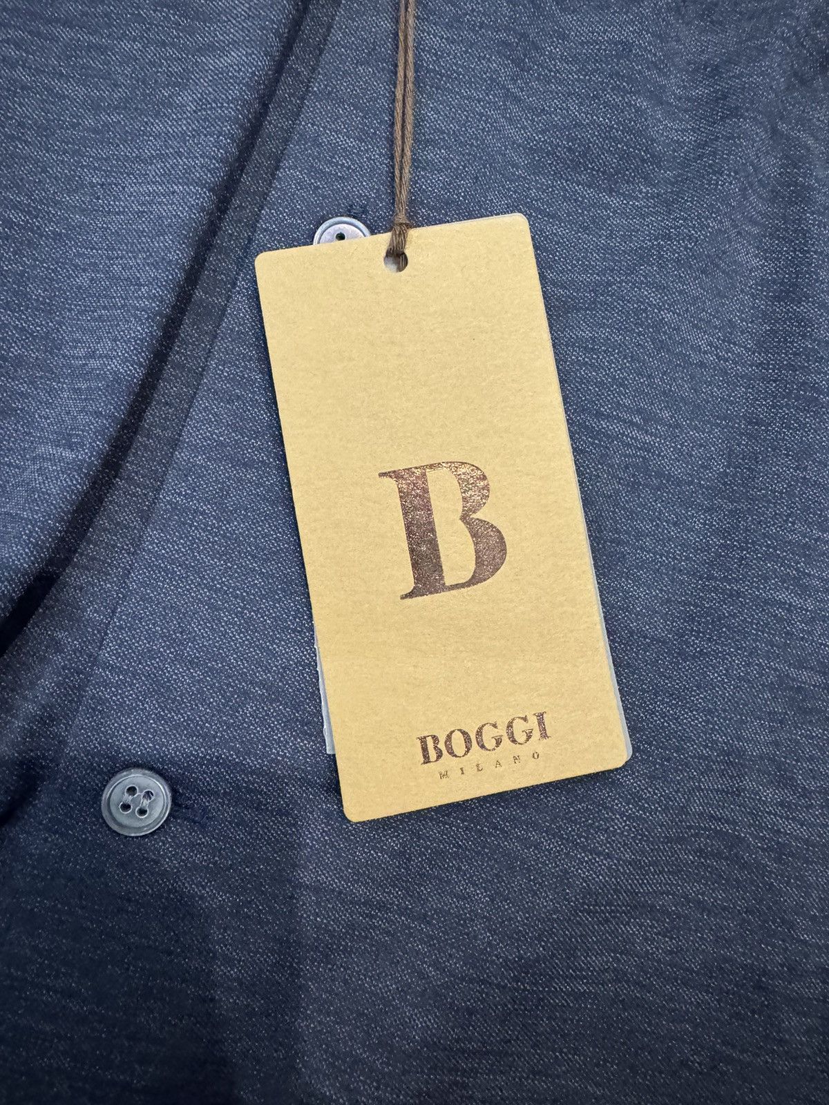 Boggi Boggi Milano dress shirt new Size US M / EU 48-50 / 2 - 2 Thumbnail