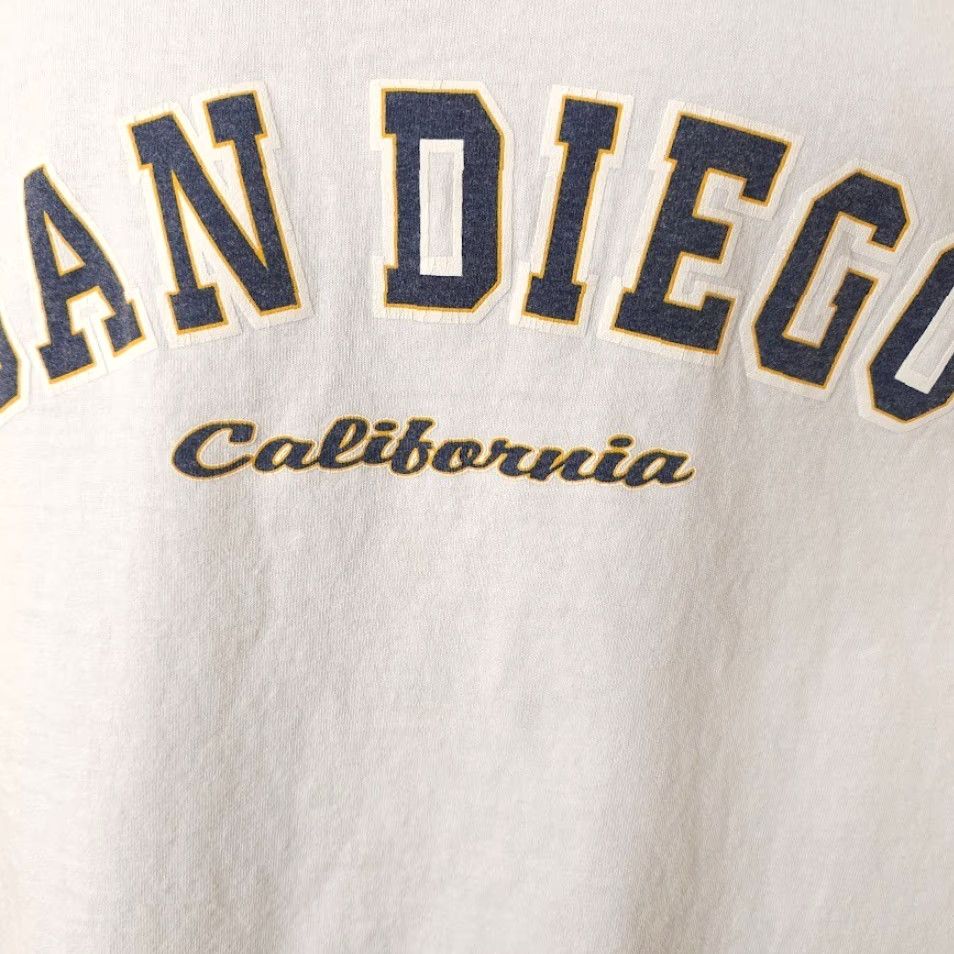 Vintage VINTAGE San Diego Tank Top Mens XL White 90s California Travel Destination Alstyle Apparel & Activewear Tank Top Crew Neck Sleeveless Cotton Size US XL / EU 56 / 4 - 3 Thumbnail