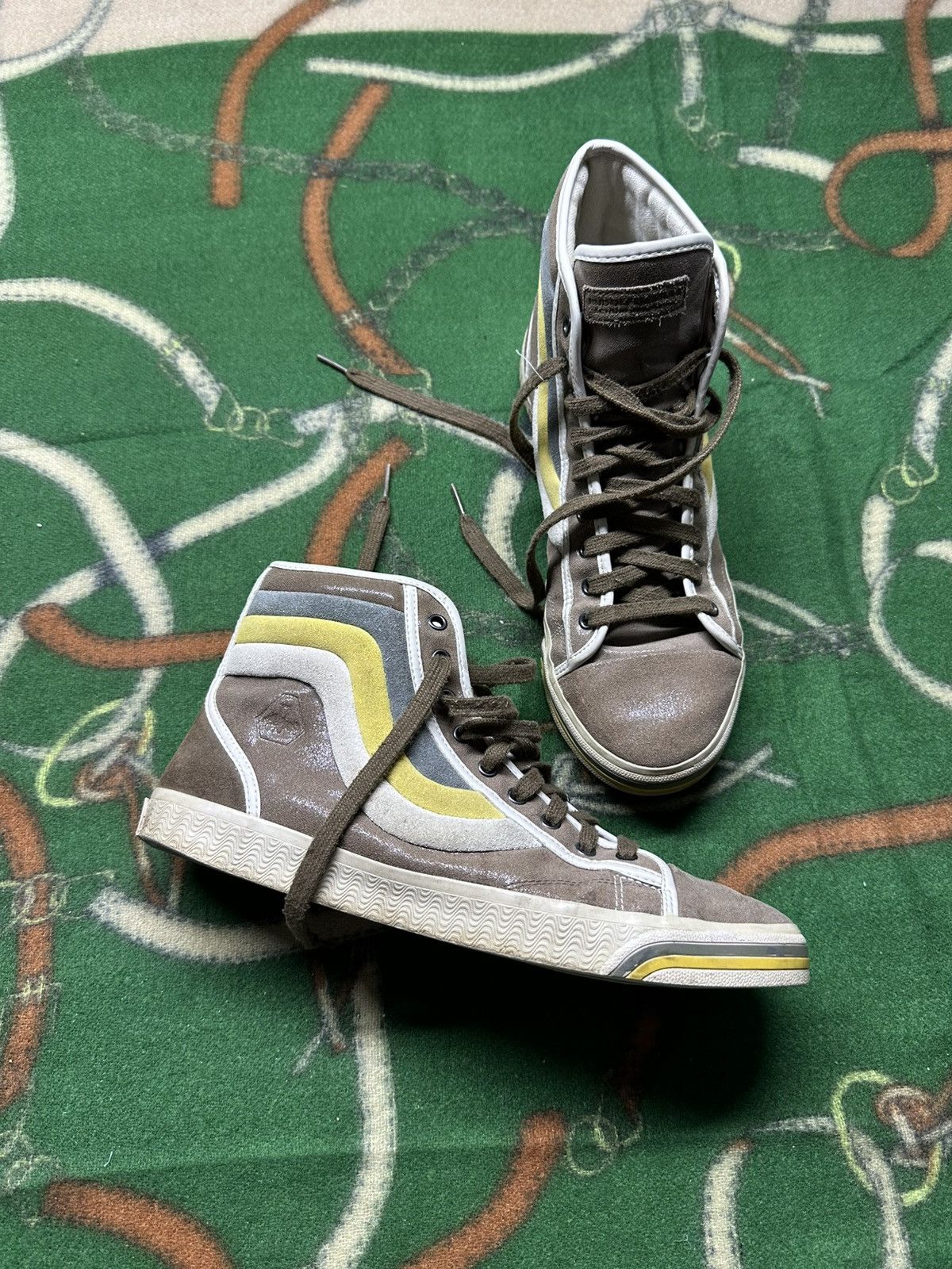 Puma Puma Rudolf Dassler Schuhfabrik Vintage High Top Sneakers Size US 9 / EU 42 - 3 Thumbnail