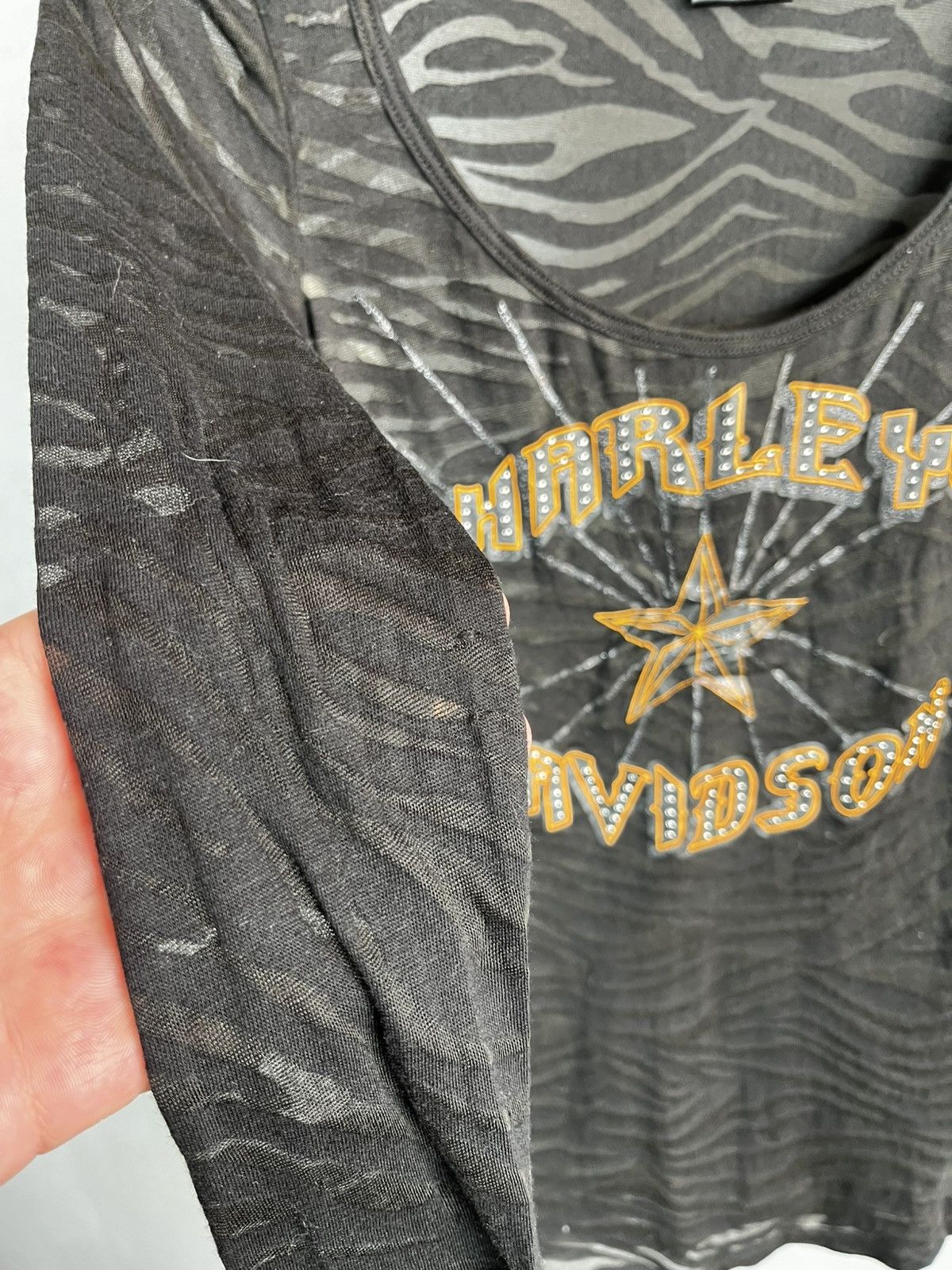 Harley Davidson Harley Davidson vintage long sleeve Size XS / US 0-2 / IT 36-38 - 7 Thumbnail