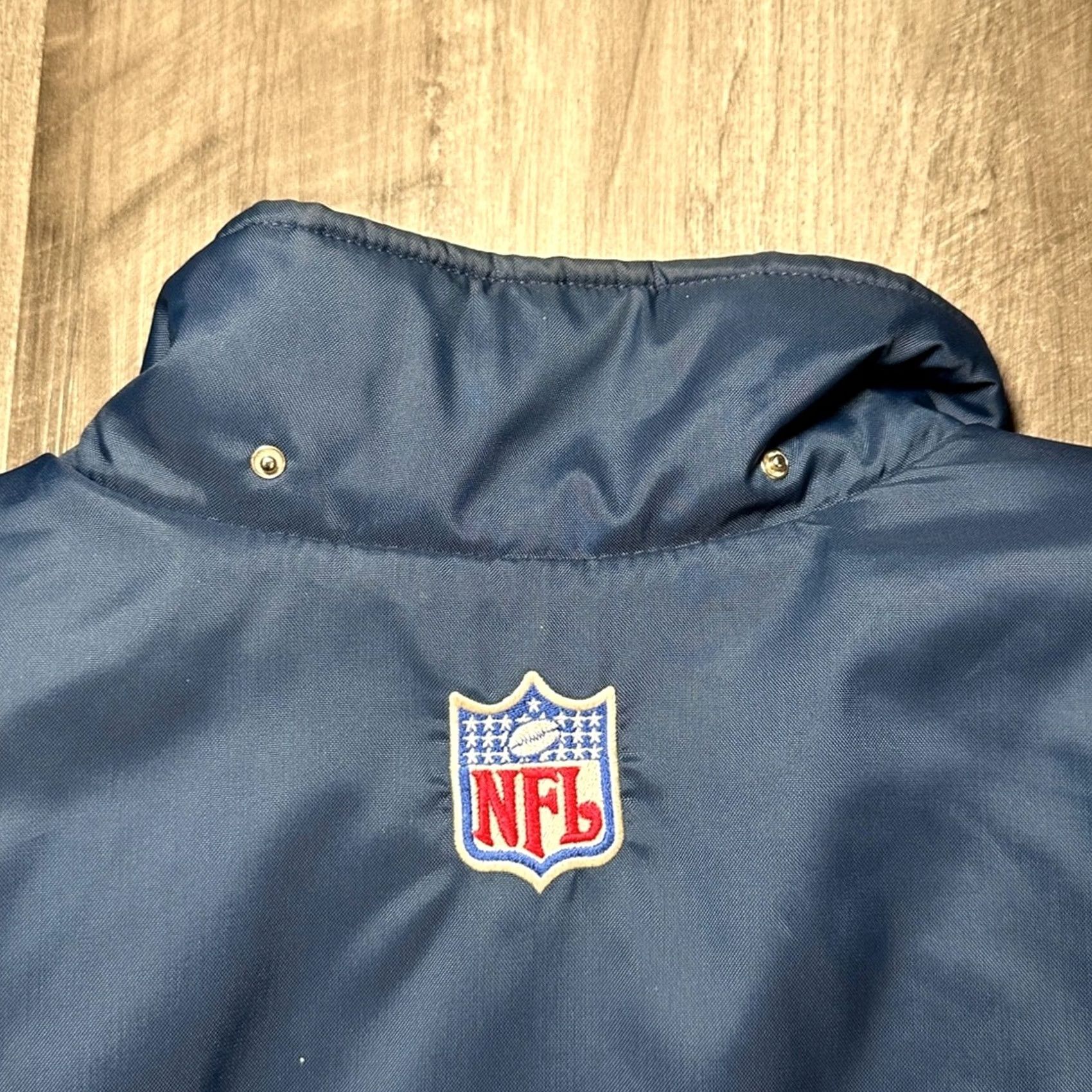 Nike Dallas Cowboys Nike Pro Line Authentic Puffer Jacket - Medium Mens Navy Blue Jacket Size US M / EU 48-50 / 2 - 4 Thumbnail