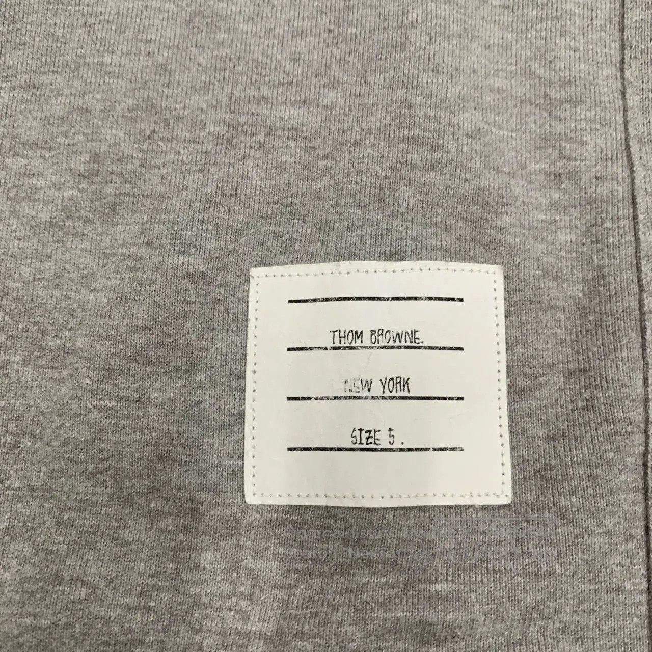 Thom Browne THOM BROWNE Gray 4-Stripe Sweatshirt. Size US M / EU 48-50 / 2 - 8 Thumbnail