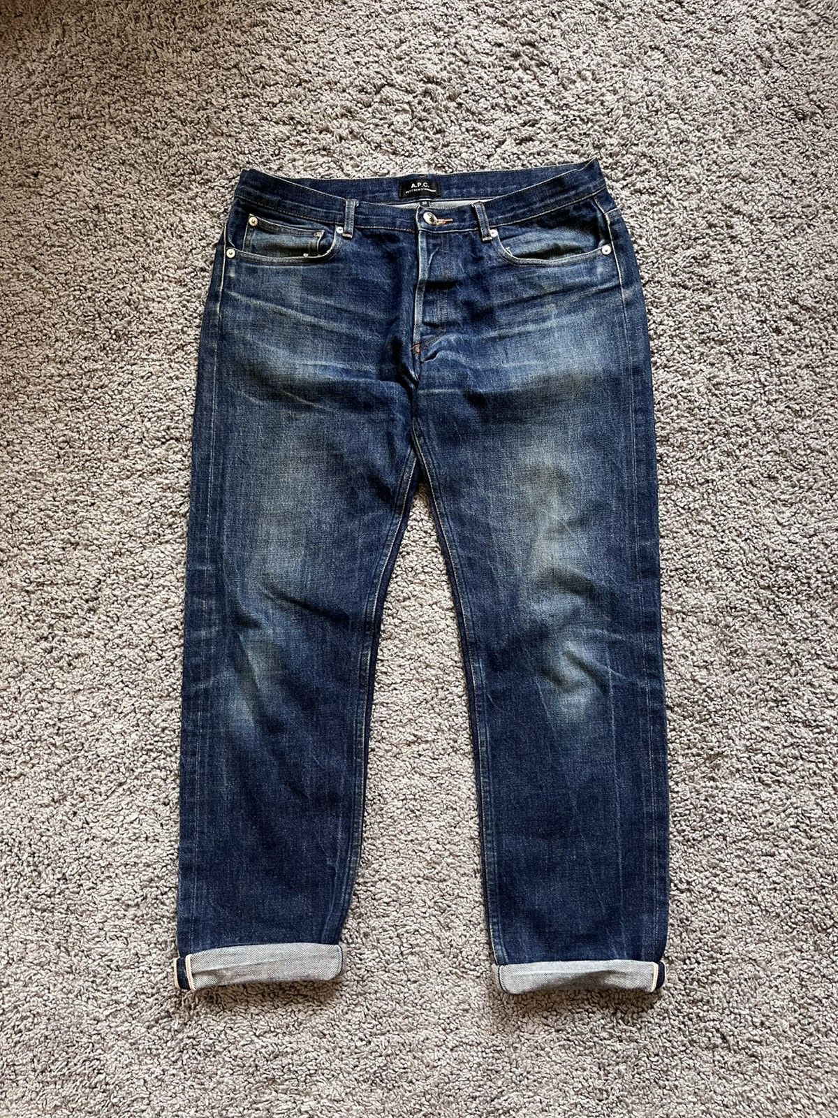 A.P.C. A.P.C. (APC) Jeans Selvedge Size US 33 - 1 Thumbnail