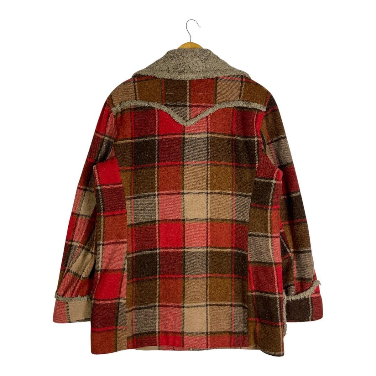 Diesel Vintage Diesel Core Wool Plaid Mountain Sherpa Ranch Coat Size US M / EU 48-50 / 2 - 2 Thumbnail