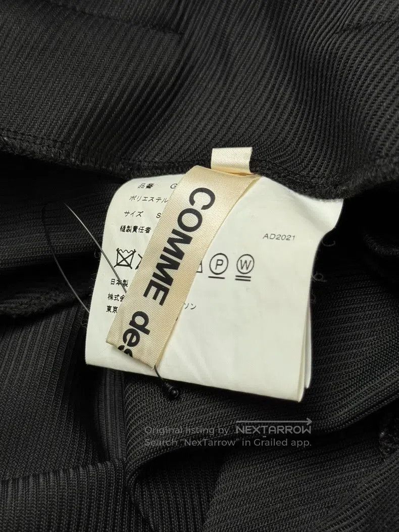 Comme des Garcons Comme Des Garcons Main Line Black Fishbone Suspender Skirt Size S / US 4 / IT 40 - 9 Thumbnail