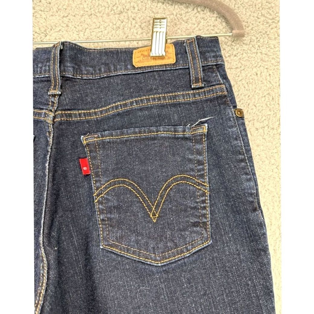 Levi's Levi's Jeans Womens 14M Blue Bootcut Denim Slimming High Rise 29W 27I Button Zip Western Vintage No Size 36" / US 14 / IT 50 - 6 Thumbnail