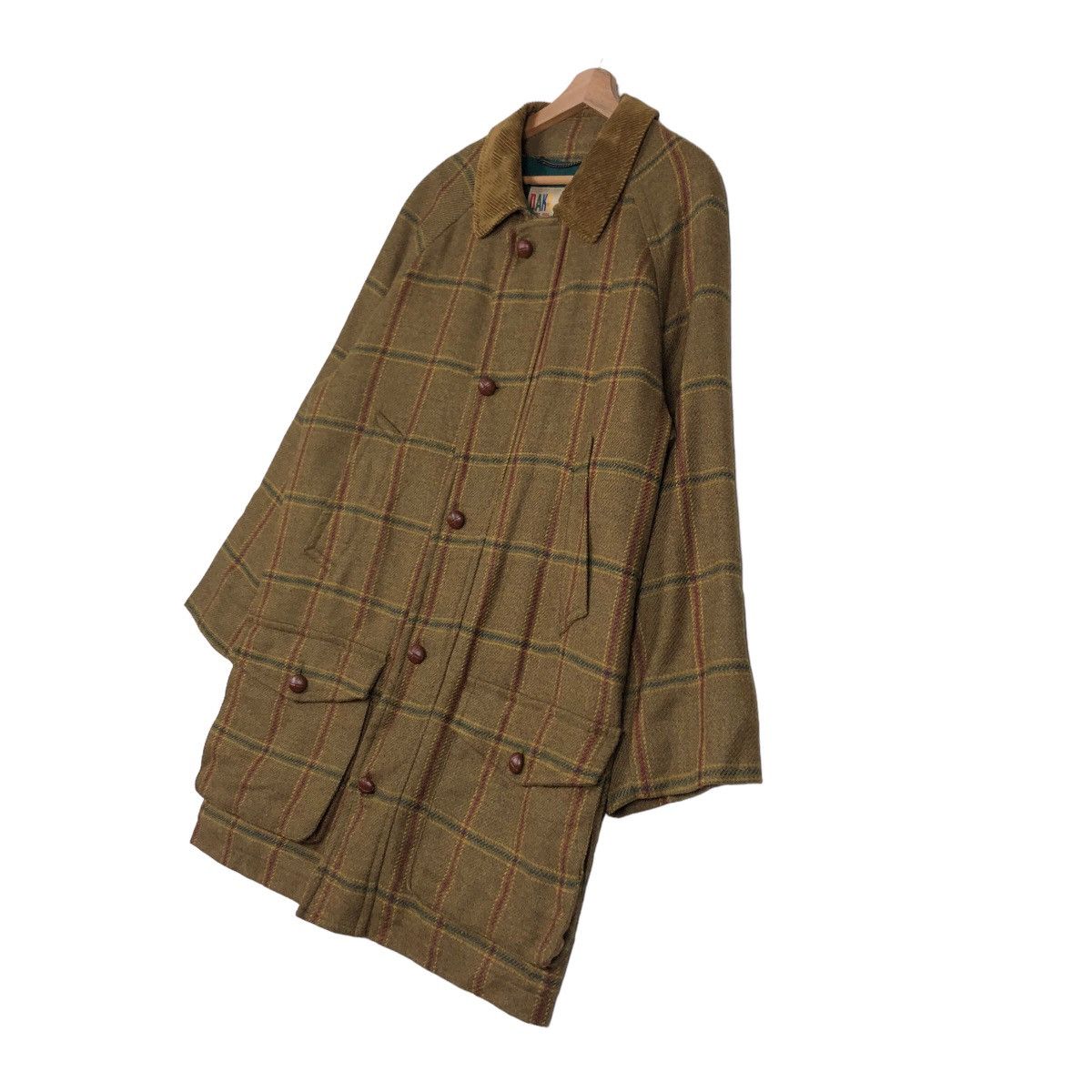 DAKS 🔥Vintage Wool Jacket Daks Fly Herringbone Tartan Design Size US M / EU 48-50 / 2 - 2 Thumbnail