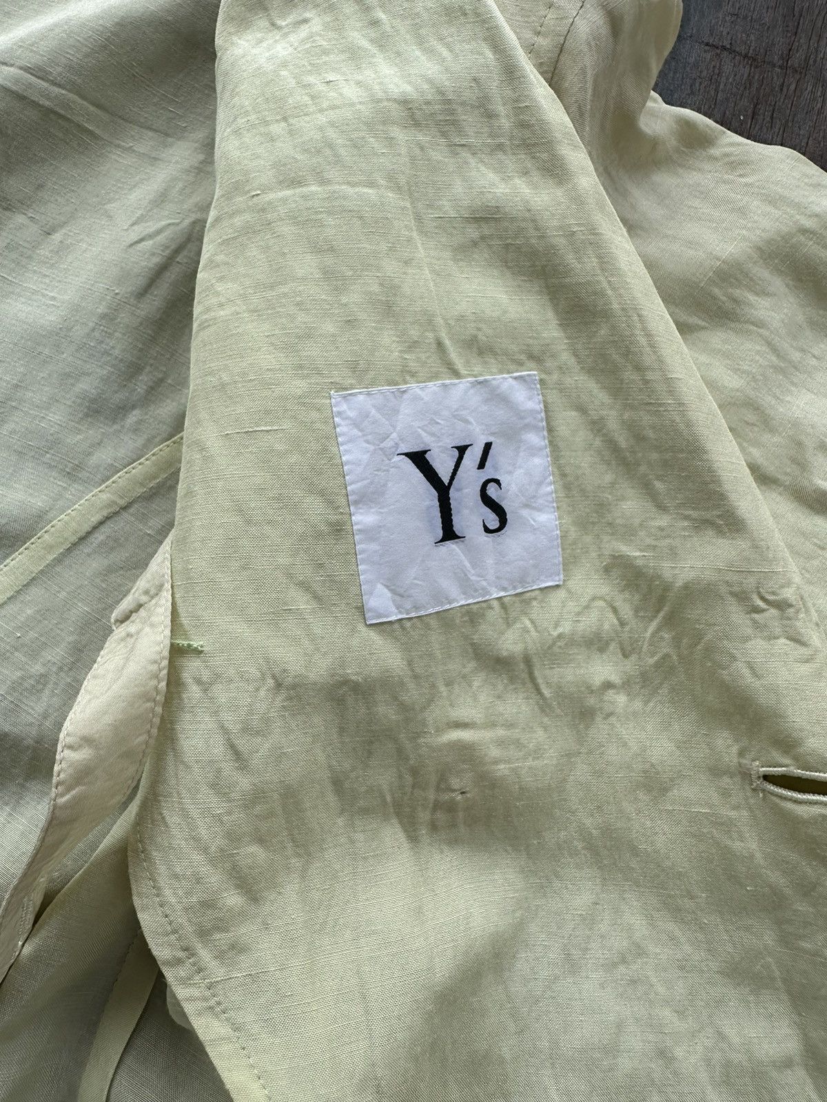 Designer × Vintage × Yohji Yamamoto Vintage Y’S Yohji Yamamoto short sleeve jacket Size S / US 4 / IT 40 - 10 Thumbnail