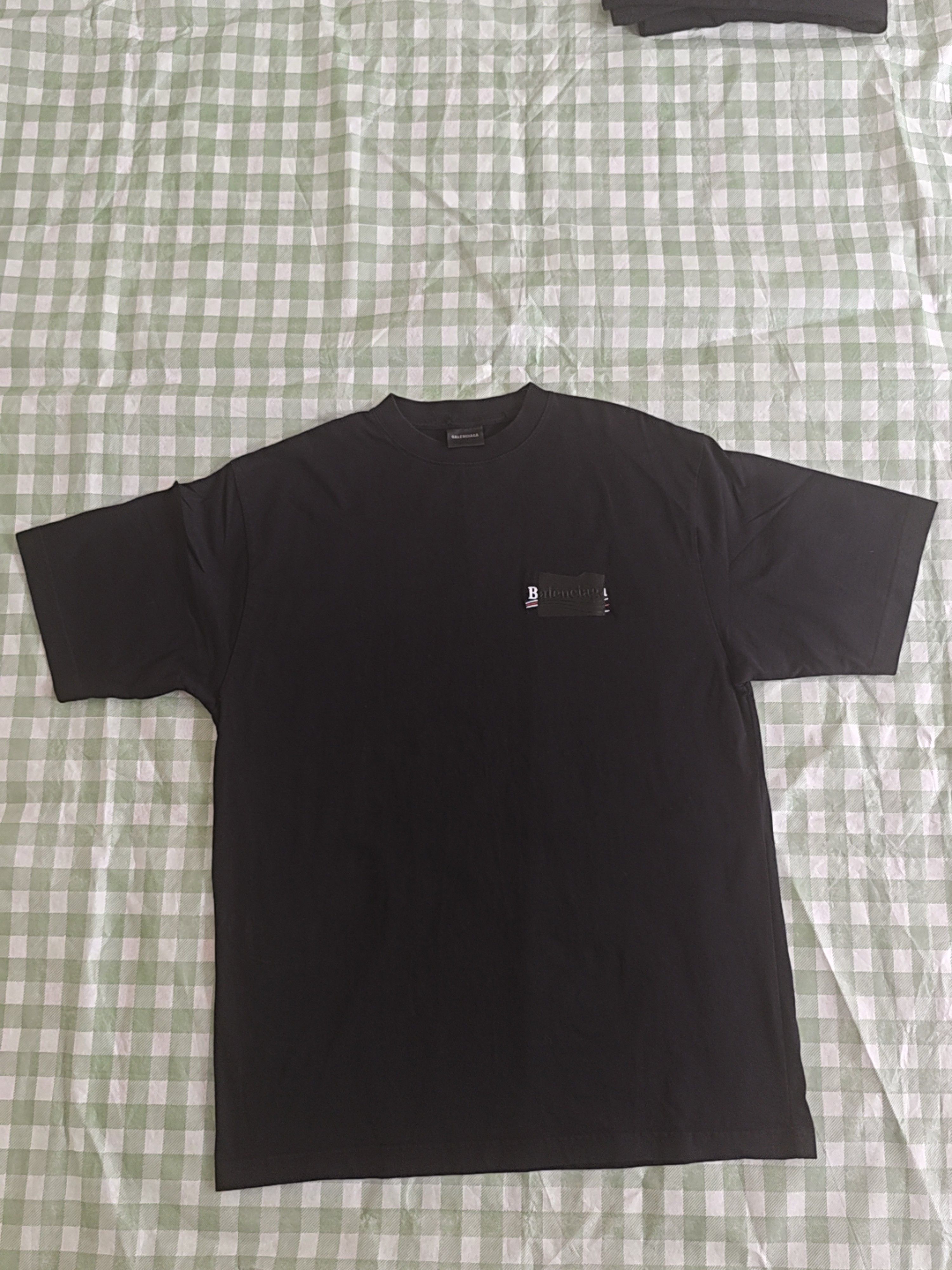 Balenciaga Balenciaga Tape Logo T-Shirt Size S Size US S / EU 44-46 / 1 - 1 Thumbnail