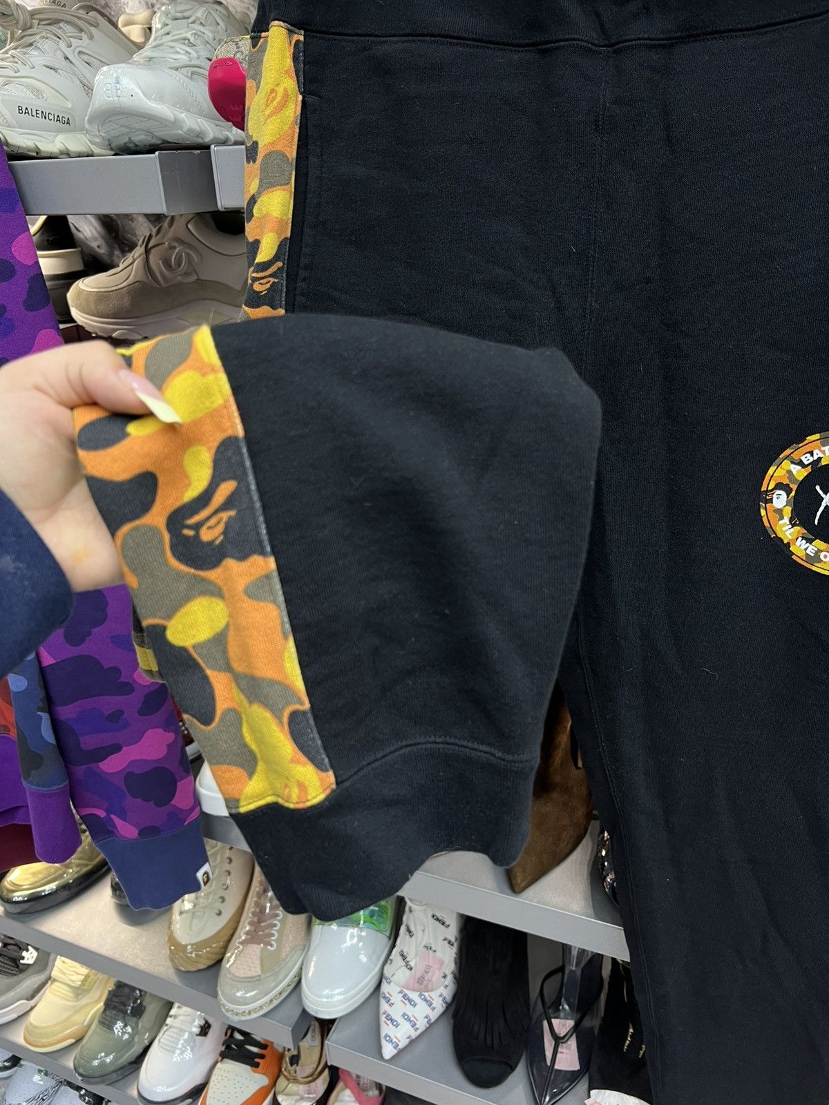 Bape Bape x XO Sweatpants Size US 36 / EU 52 - 5 Thumbnail