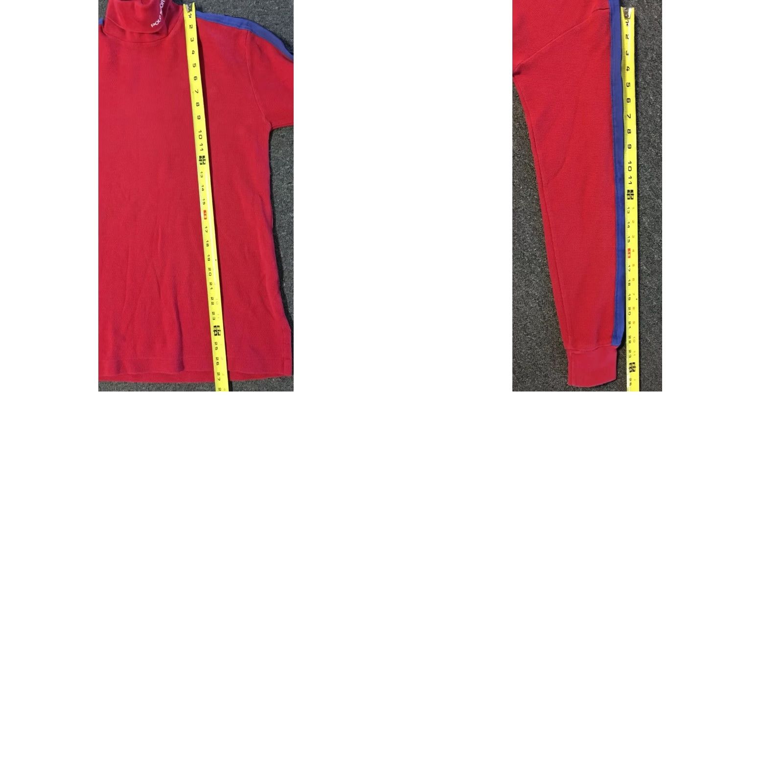Polo Ralph Lauren VINTAGE Polo Sport Arctic Challenge Spellout Turtleneck Sweater Shirt Men S Red 90s Ski Downhill Nautical 80s Retro Polo Ralph Lauren Size US S / EU 44-46 / 1 - 8 Thumbnail