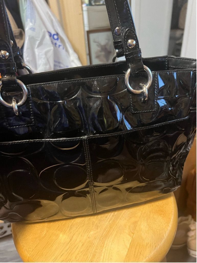 Coach Women's Coach Black Tote Bag Size ONE SIZE - 6 Thumbnail