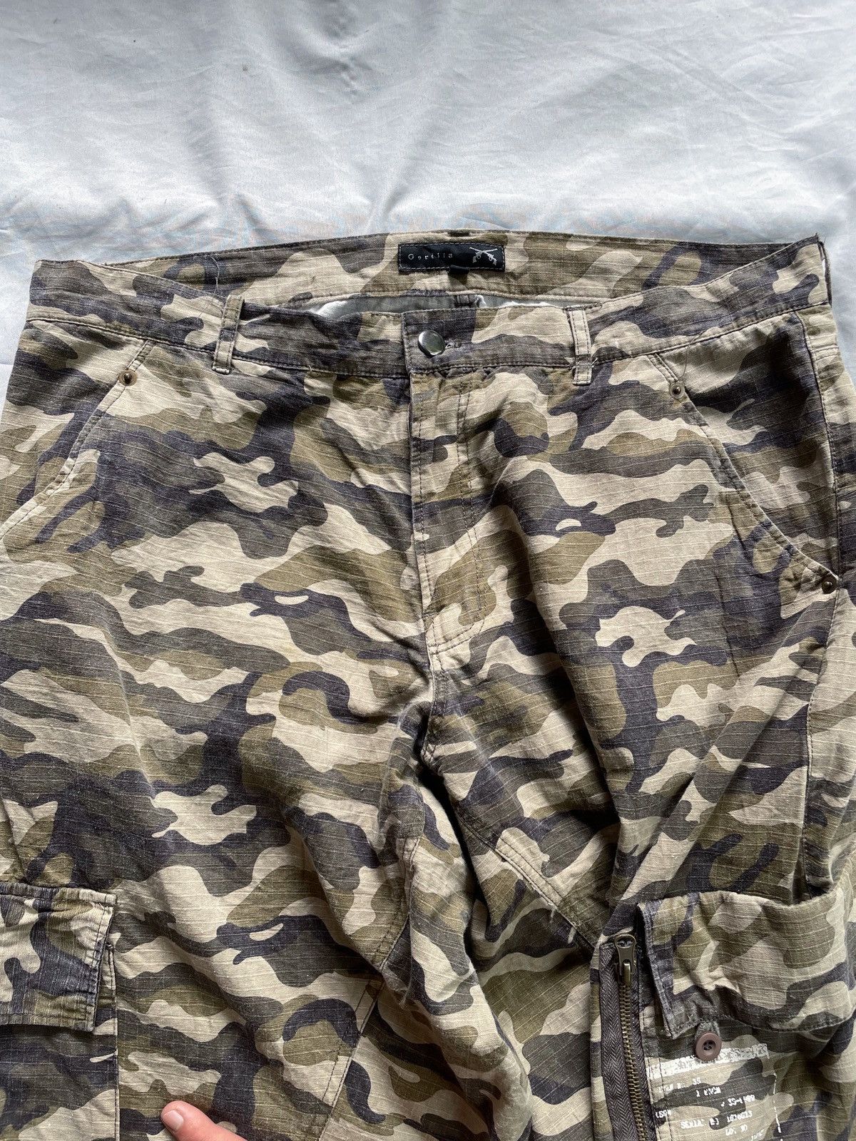 PPFM JAPANESE GORILLA MULTIPOCKET ARMY CARGO PANTS Size US 32 / EU 48 - 8 Thumbnail