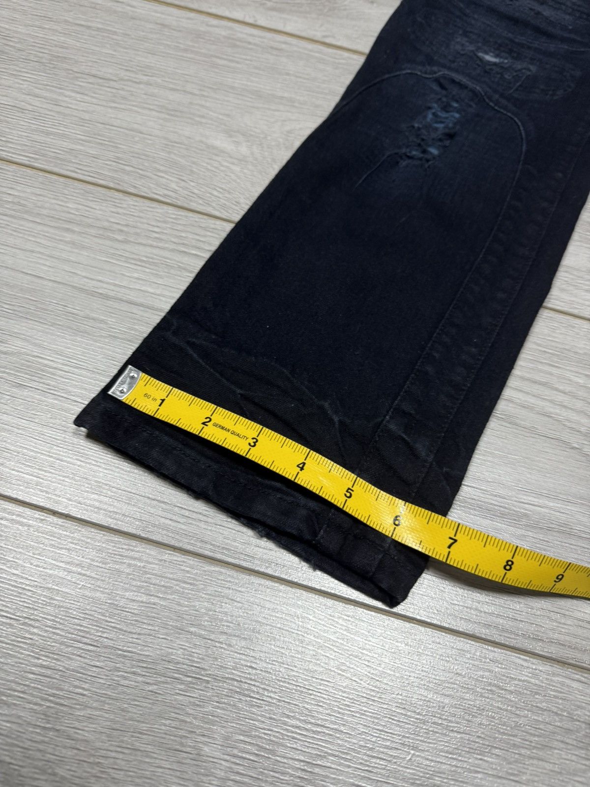 Robins Jeans Robins Jean vintage USA denim pants jeans biker tears Size US 32 / EU 48 - 14 Thumbnail