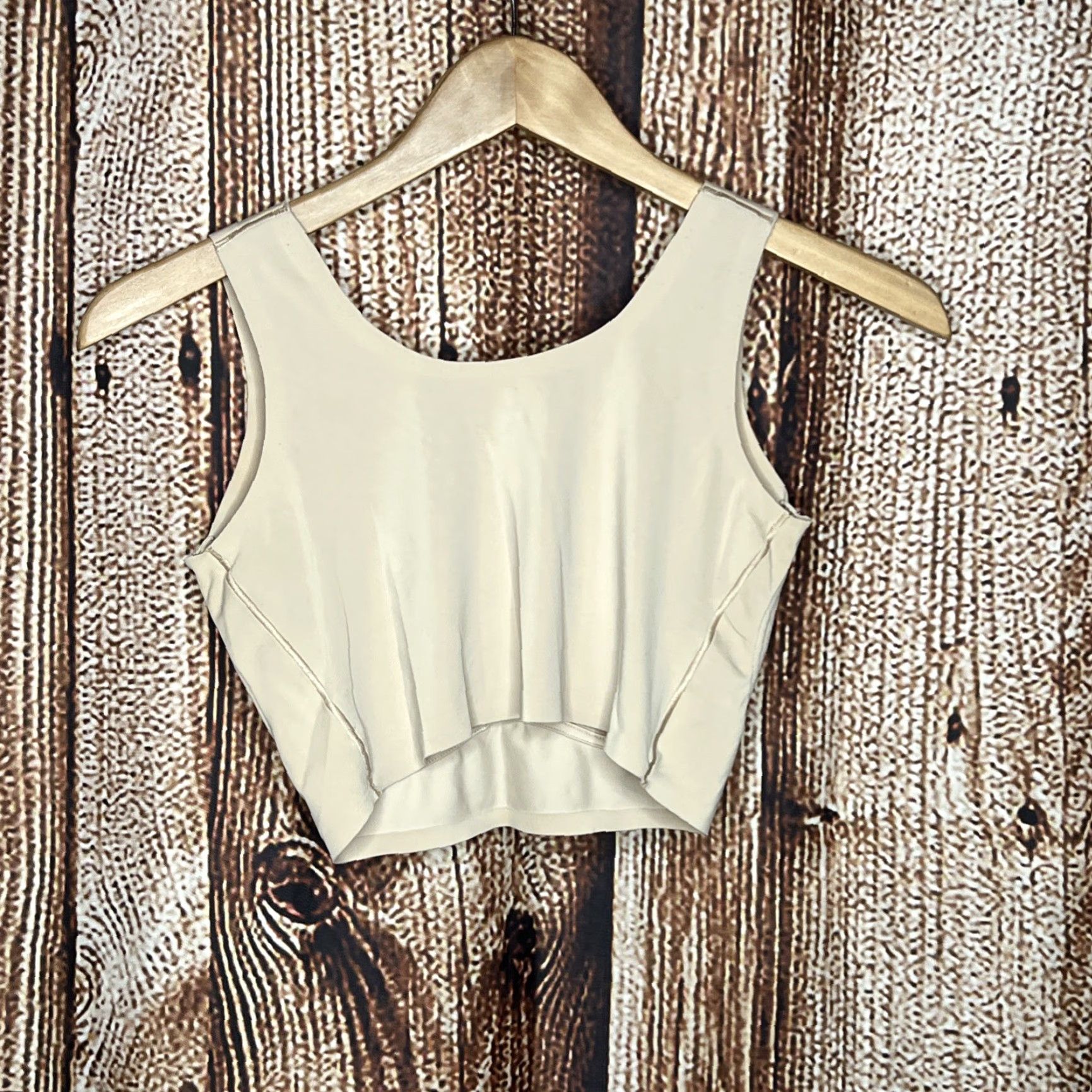 Vintage TrueKind Bra Women's Bra T-Shirt Wireless Supportive Comfort Beige Size M Size ONE SIZE - 3 Thumbnail