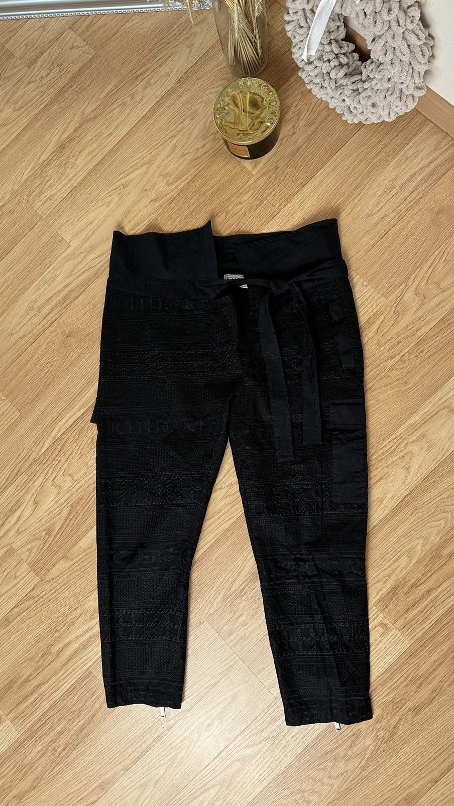 image of Iceberg Pants in Black, Women's (Size 30)