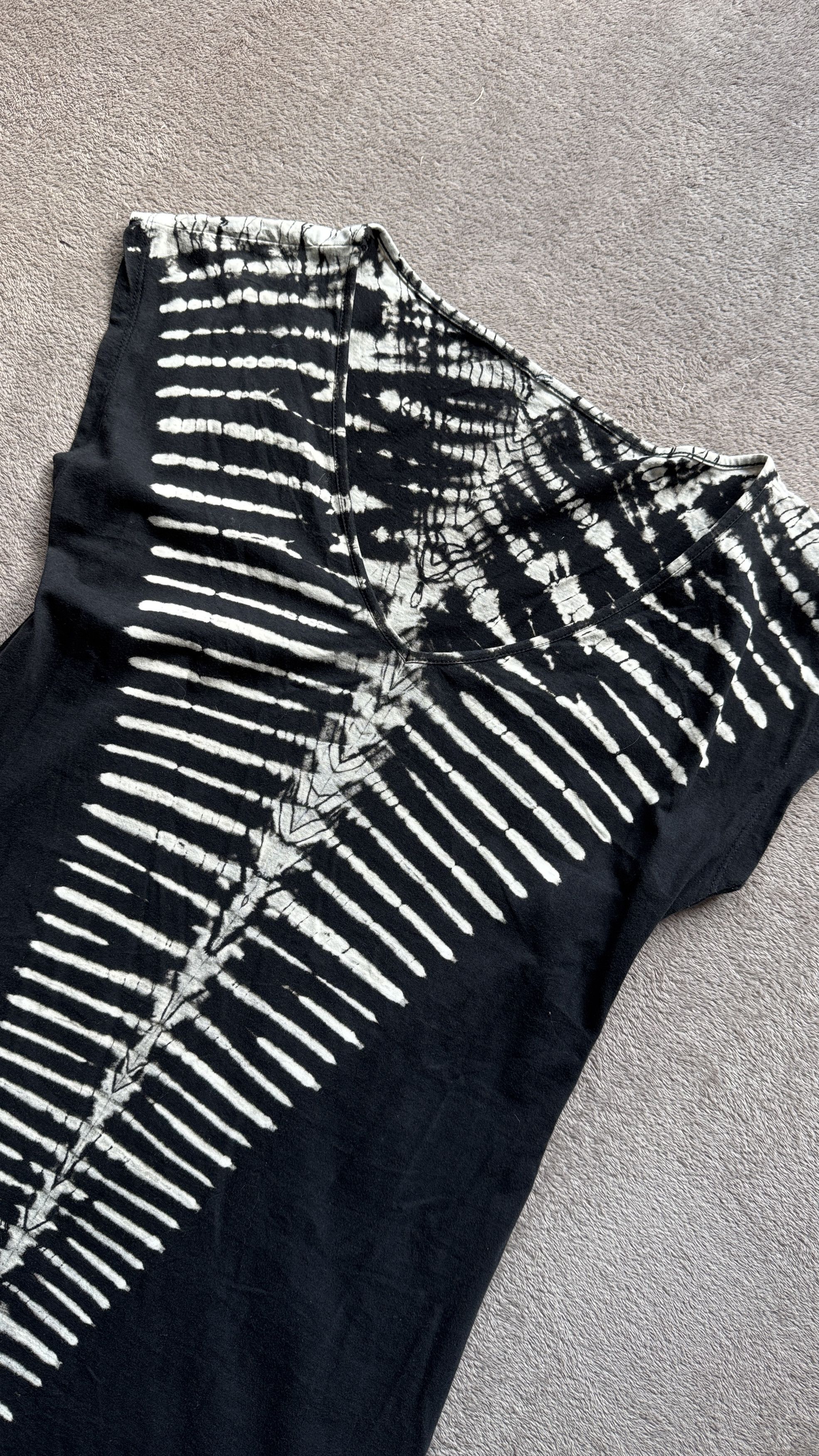 Hysteric Glamour Y2K Skeleton Printed Mini Dress McQueen Gaultier Punk Vibe Size L / US 10 / IT 46 - 2 Thumbnail