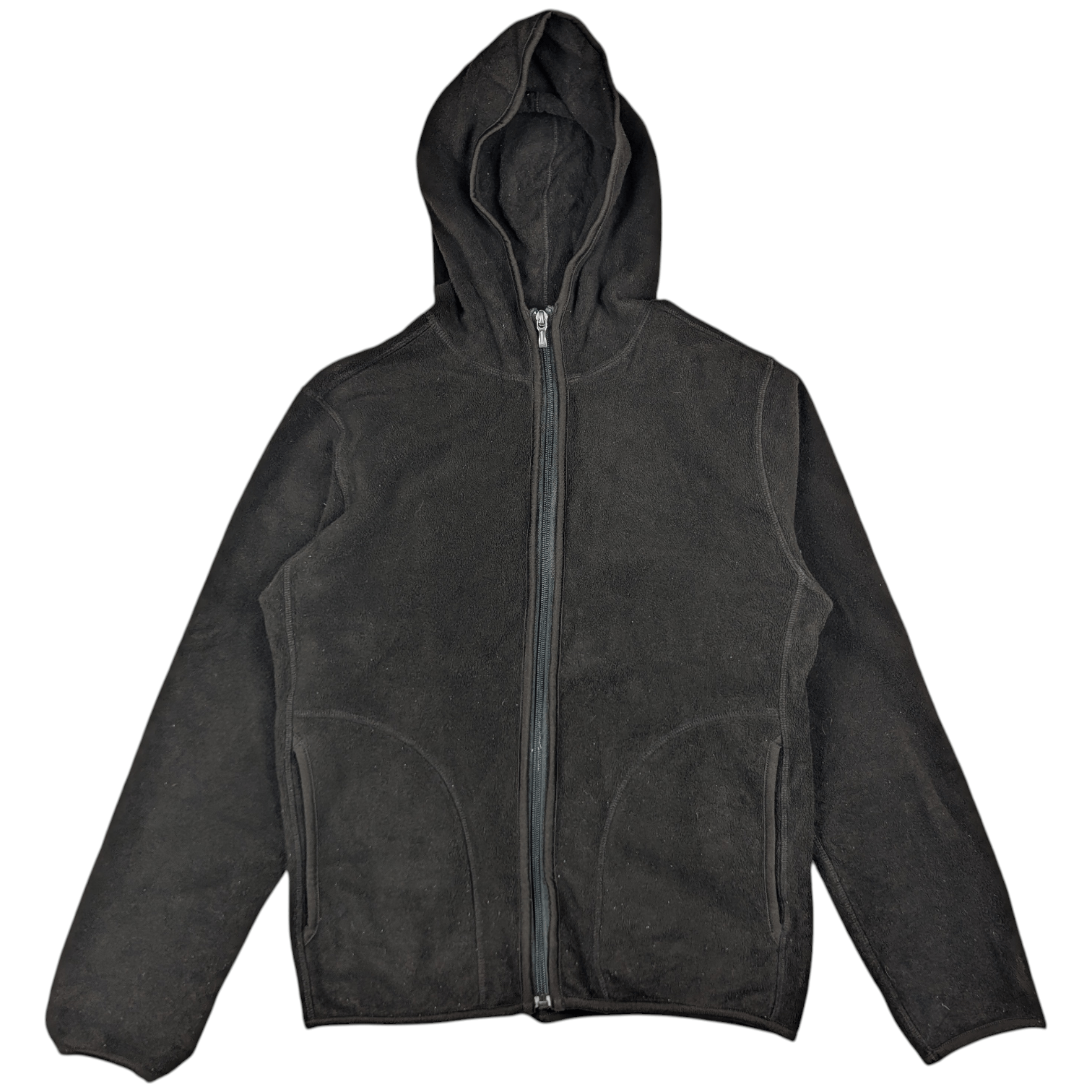Japanese Brand Vintage 2000's UNIQLO Zipper Up Fleece Hoodie Sweatshirts Size US S / EU 44-46 / 1 - 3 Thumbnail