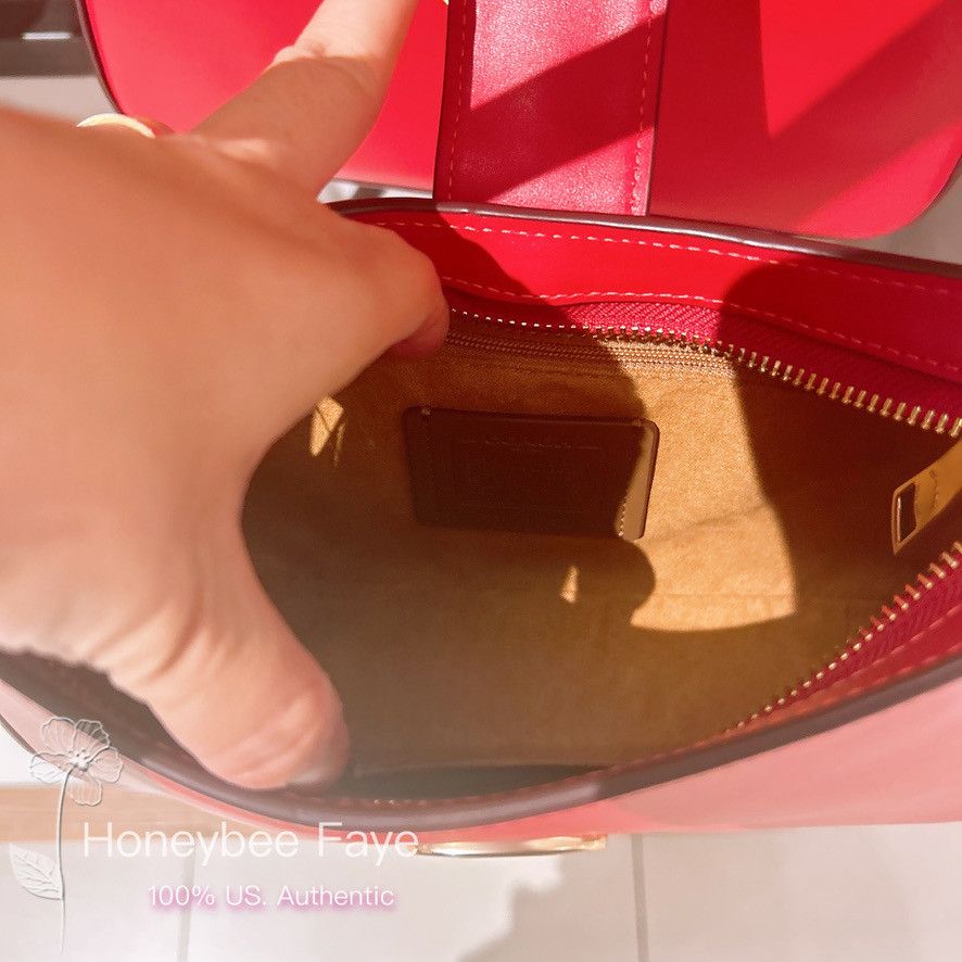 Coach Eliza Shoulder Bag With Zipper Closure CAA93 Size ONE SIZE - 4 Thumbnail