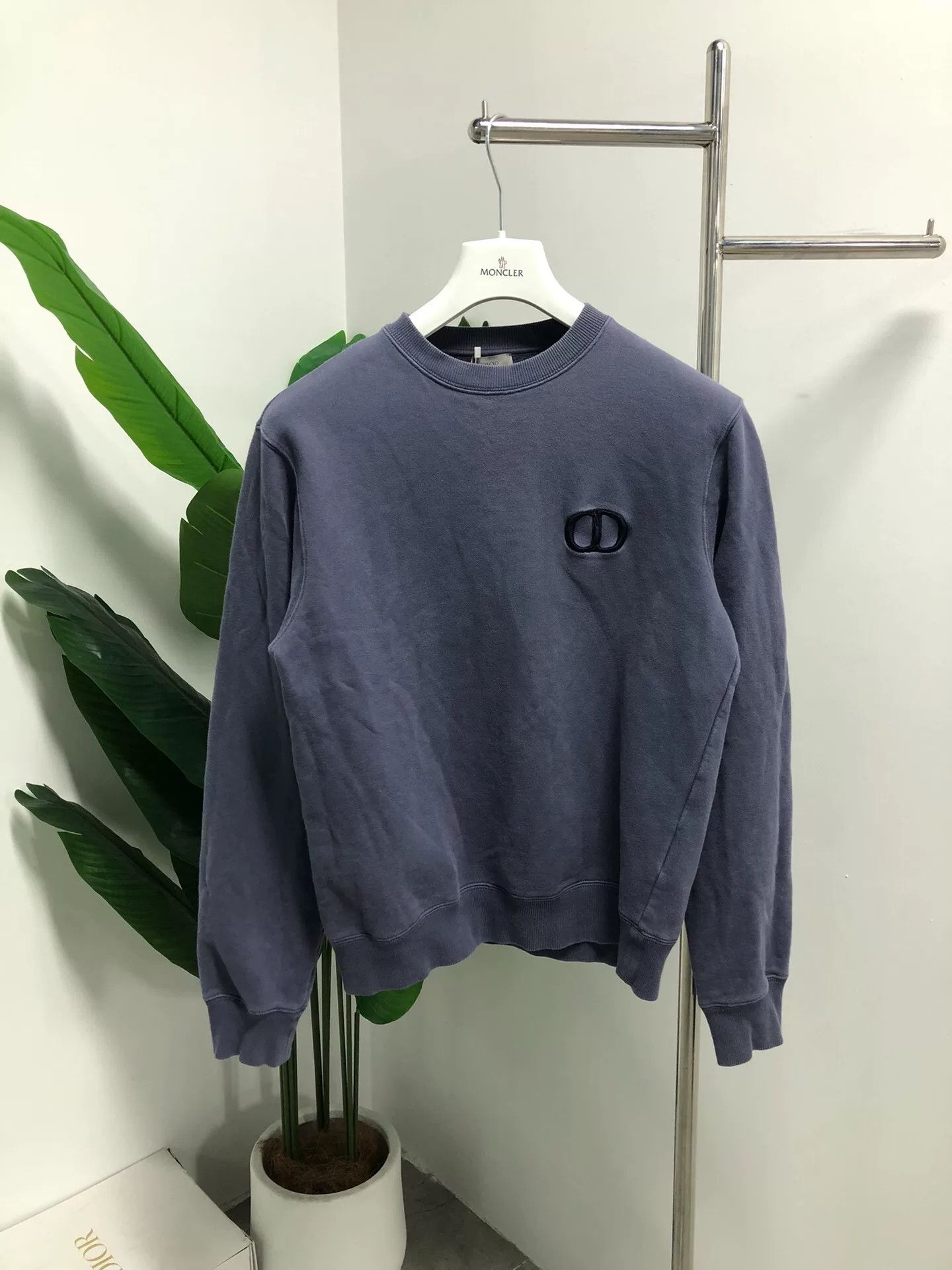 Dior Dior CD Logo Long Sleeve Sweatshirt Size US M / EU 48-50 / 2 - 1 Thumbnail