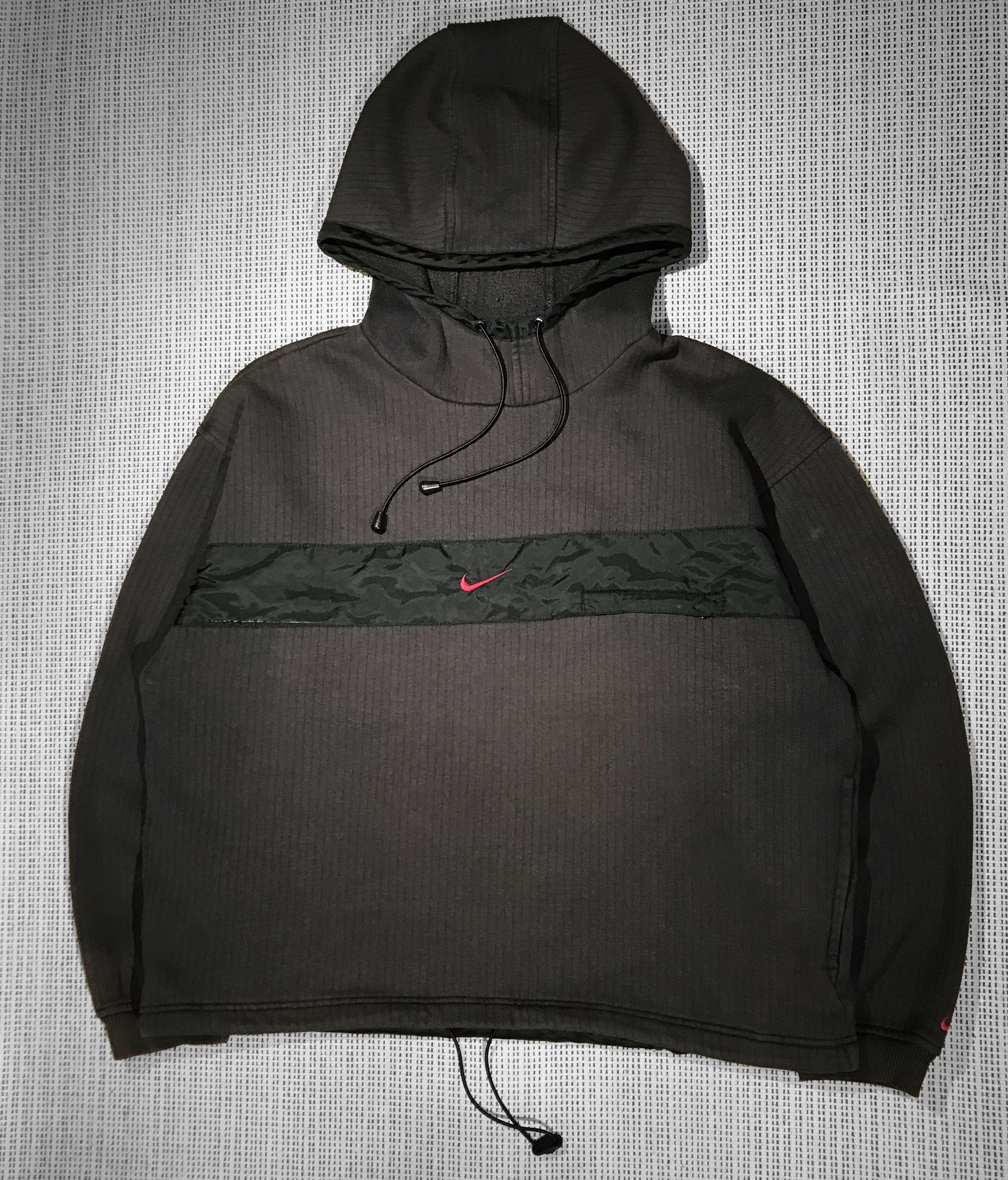 Nike Vintage brown 90s NIKE ‘centre swoosh’ sweatshirt (M) Size US M / EU 48-50 / 2 - 1 Thumbnail
