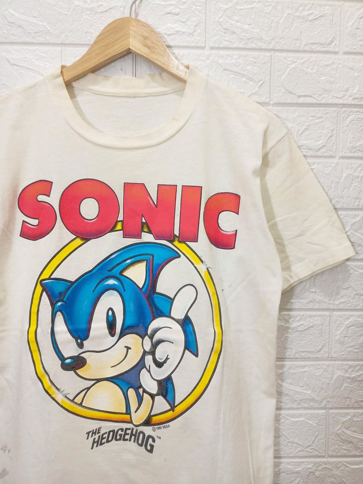 Vintage 💥Vintage💥 Sonic 1992 ⚡️✨ Size US M / EU 48-50 / 2 - 3 Thumbnail