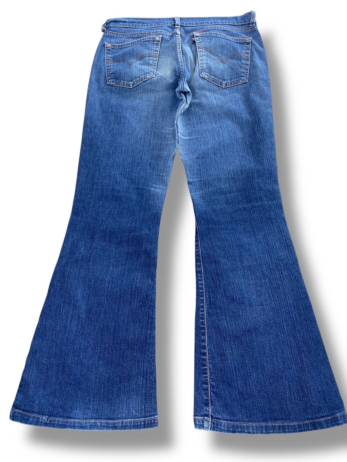 Levi's Levi’s X Cristina Llorca Faded Wash Style Flare Jeans Size US 34 / EU 50 - 3 Thumbnail