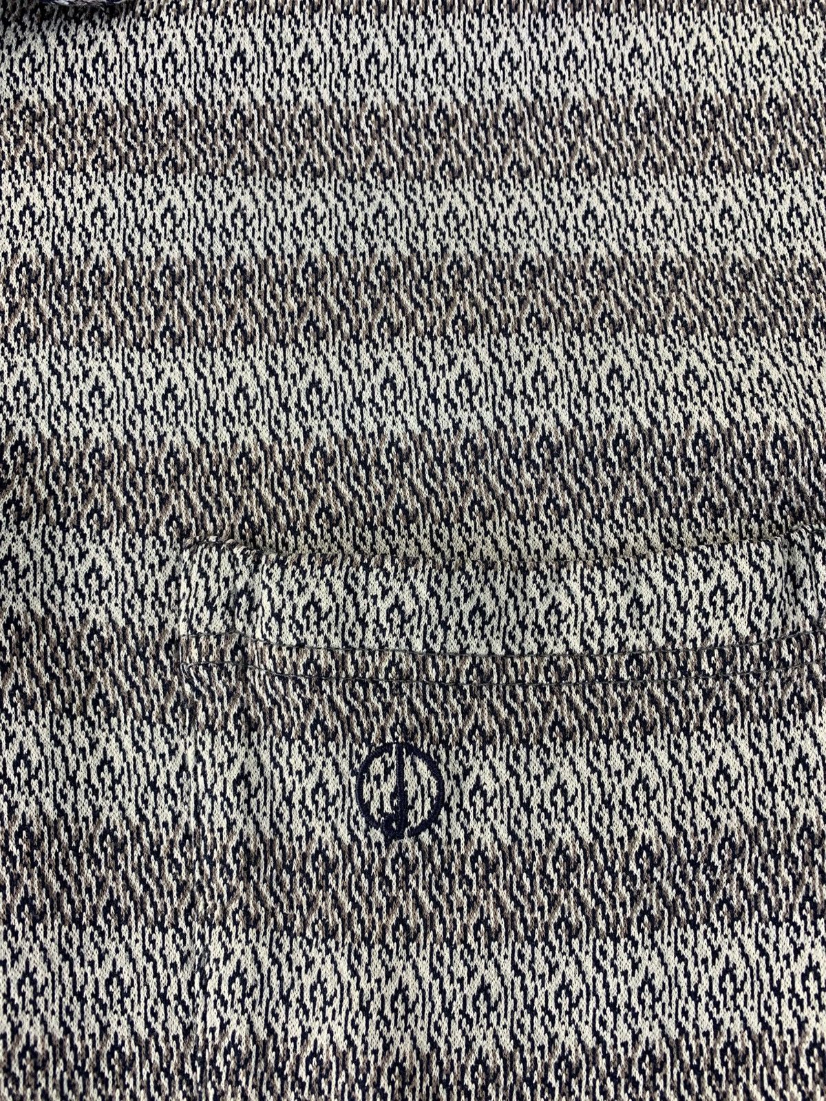Alfred Dunhill 90s Dunhill Made In Italy Striped Single Pocket Polo Tee Size US S / EU 44-46 / 1 - 5 Thumbnail