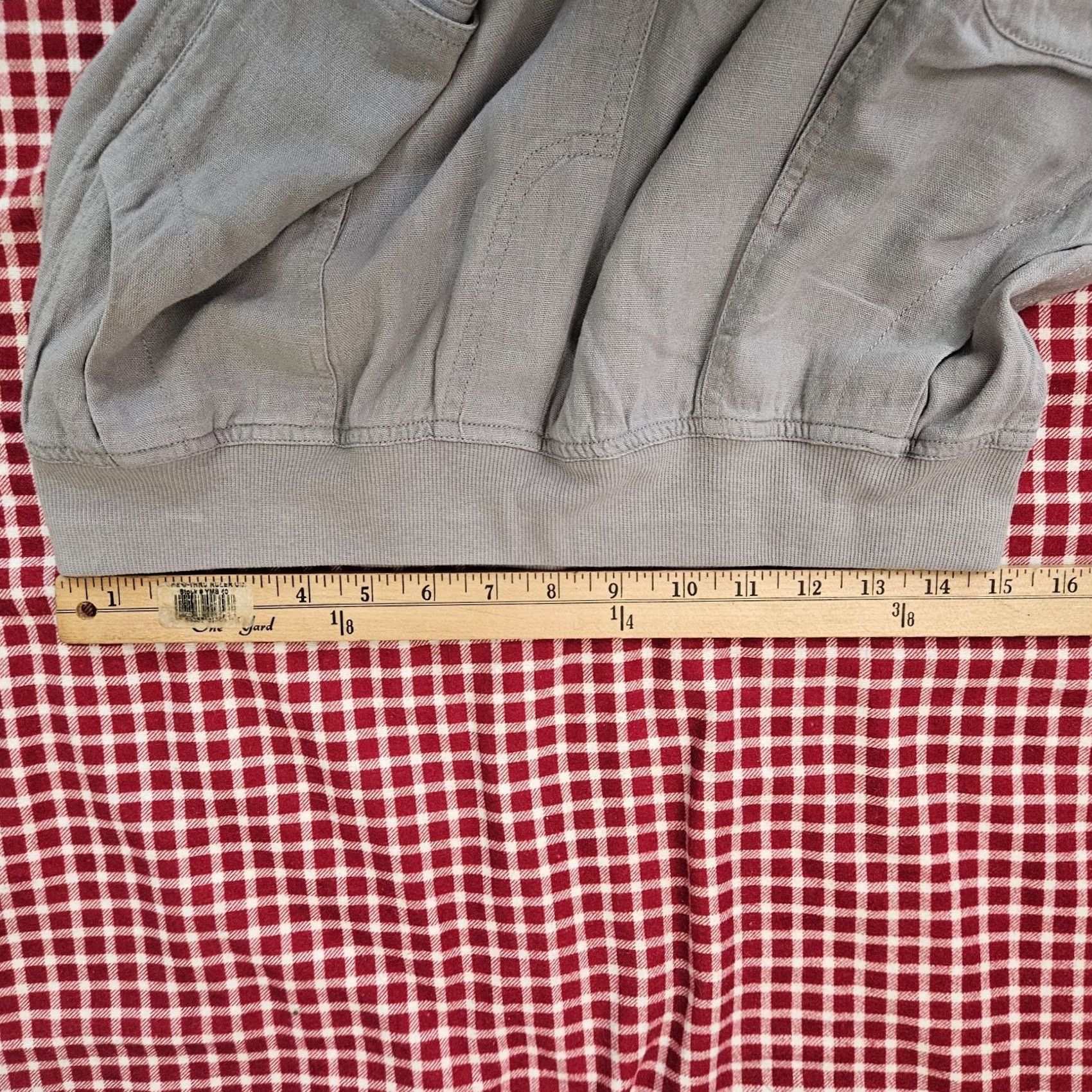 Soft Surroundings Soft Surroundings Cargo Linen Pants Beige Size TM Tall M Women Relaxed Cargo Pants Linen Beige M Tall Women Size 32" / US 10 / IT 46 - 7 Thumbnail