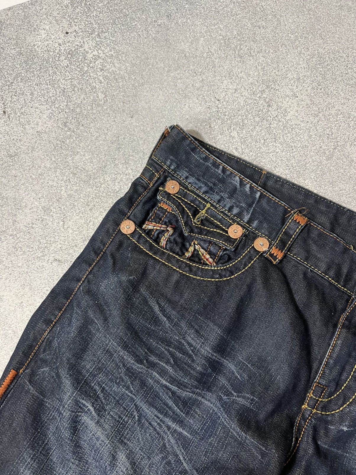 True Religion Vintage True Religion Jeans Baggy Embroidered Size US 38 / EU 54 - 11 Thumbnail